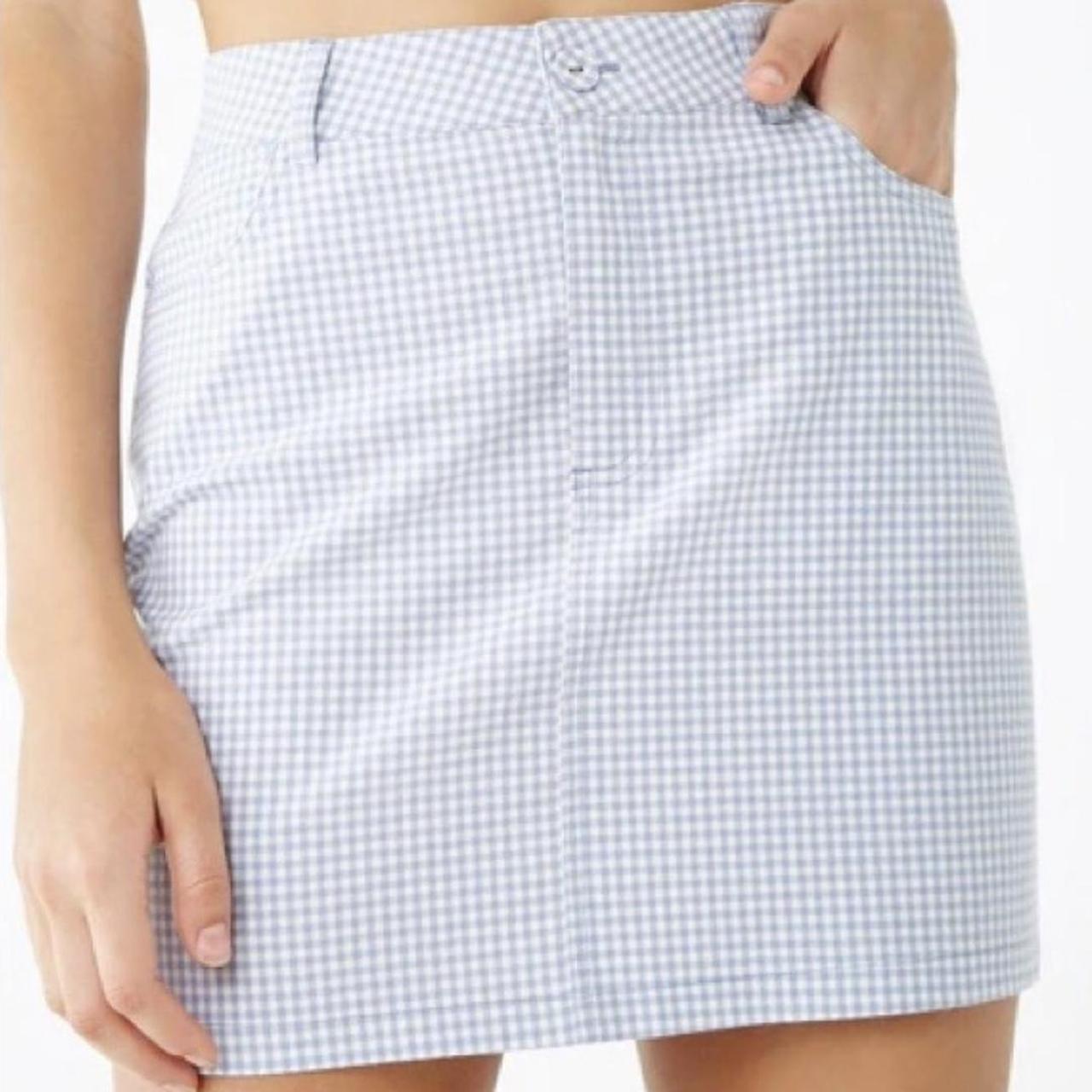 Light blue skirt forever 21 sale