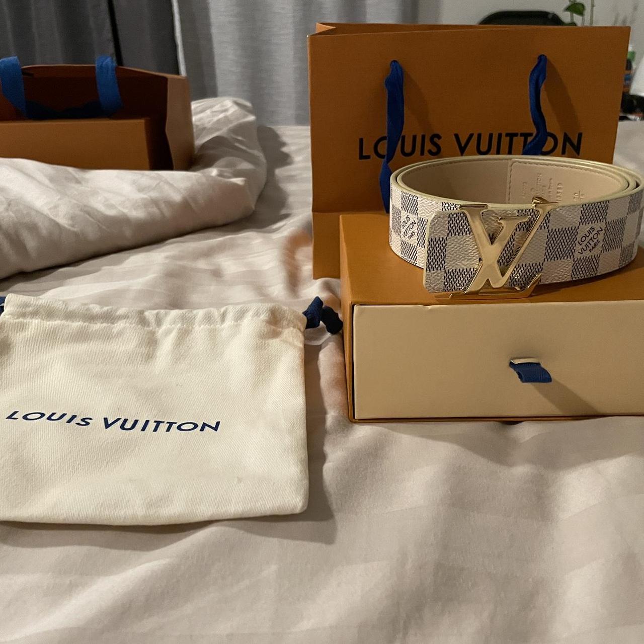 LOUIS VUITTON ストラップ ホワイト ゴールド ルイヴィトン/ストラップ/ノワール/サイズ：□長さ ⇒ 111.0 cm