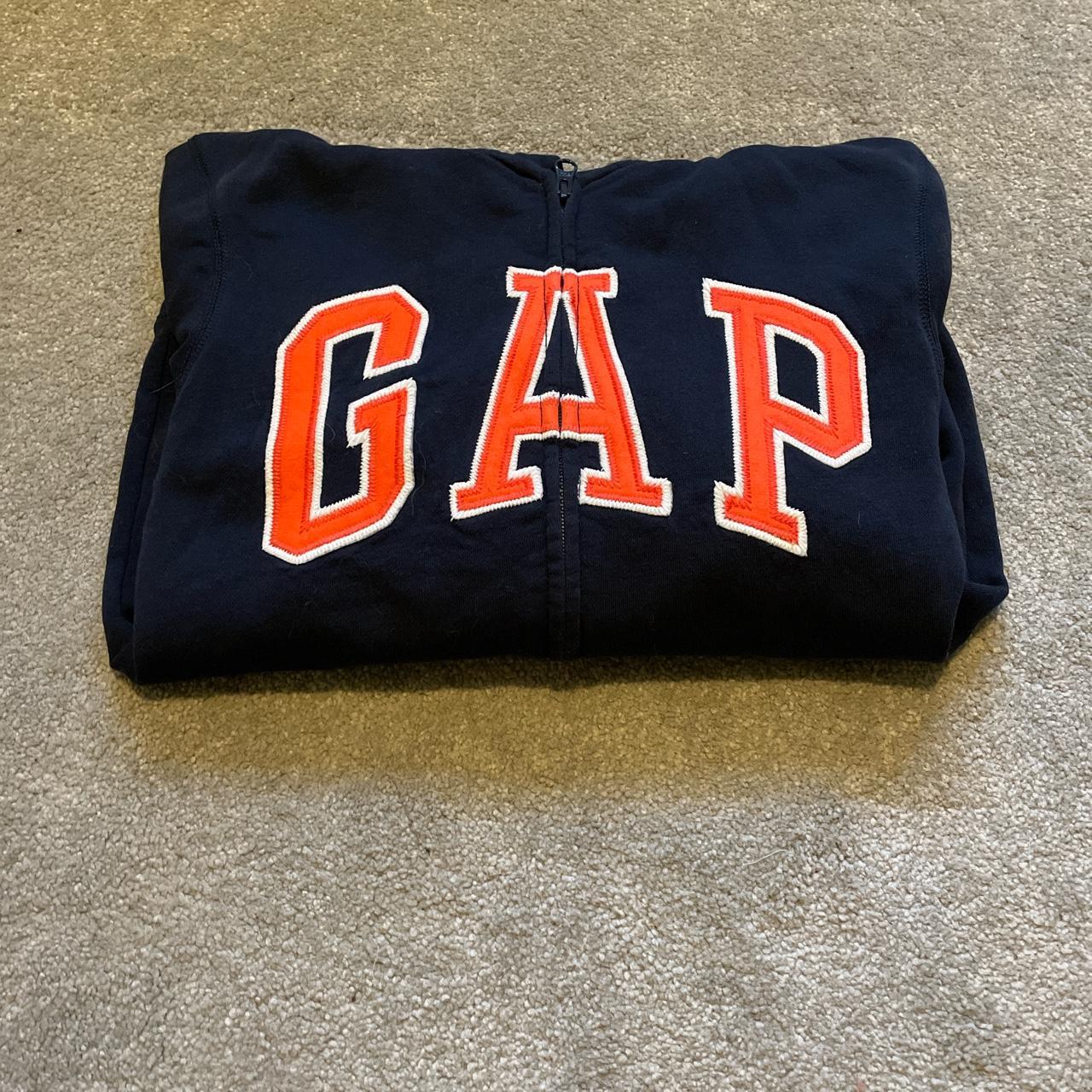 Gap zip up jumper kids 12 - Depop