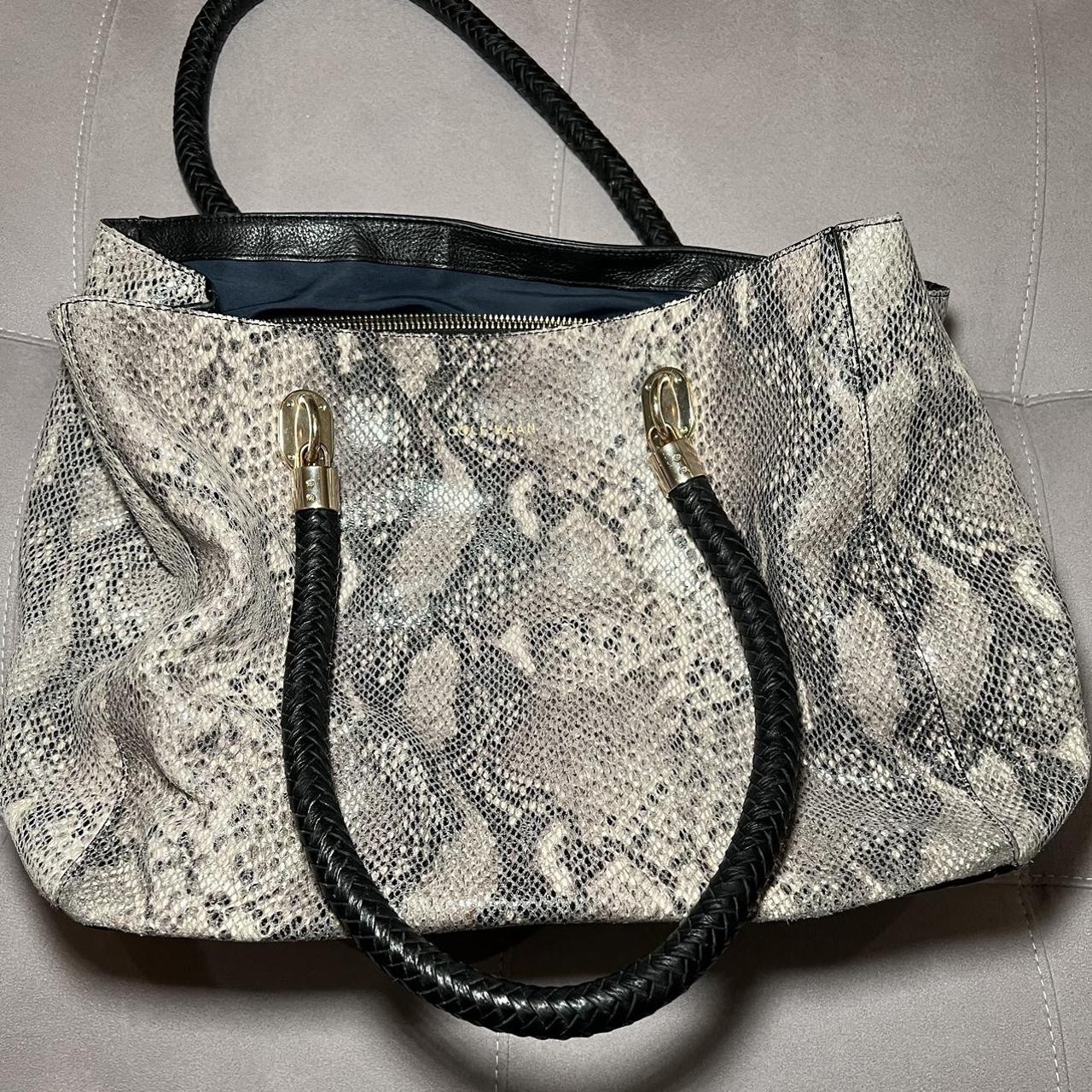 Cole Haan Snakeskin Bag Very soft Pre loved see. Depop