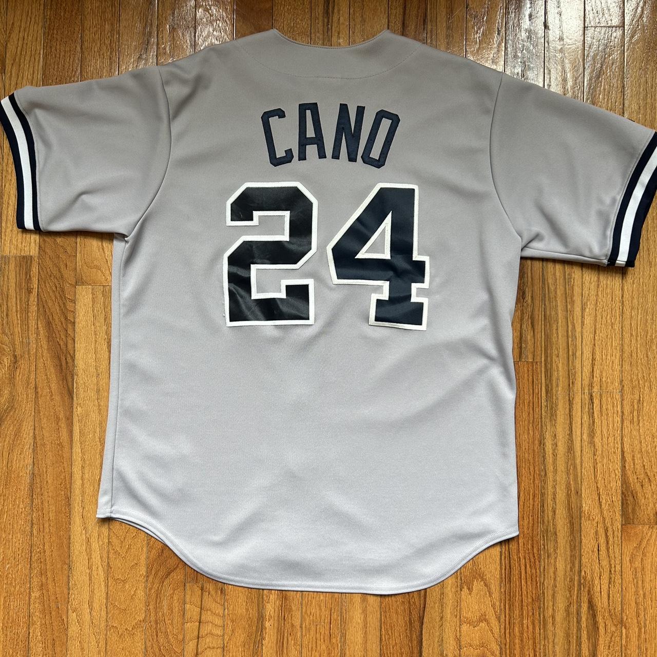 Majestic, Tops, Yankees Jersey Genuine Majestic Mlb Cano Jersey 24 Like  New Size Small