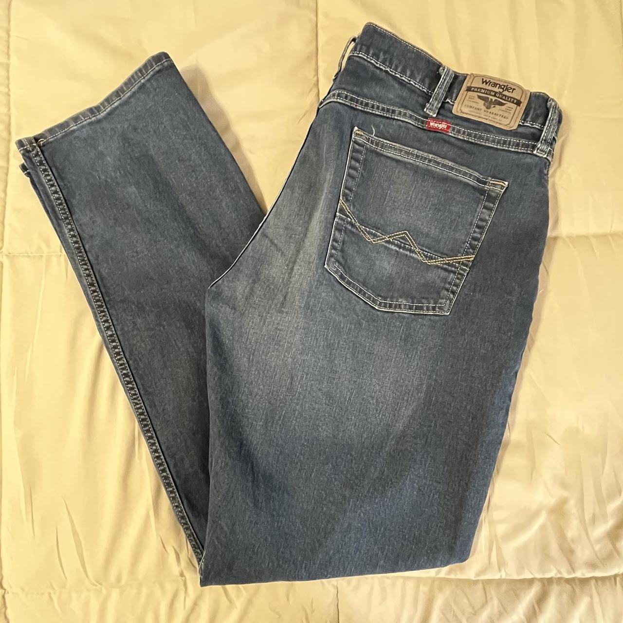 Wrangler athletic clearance fit jeans