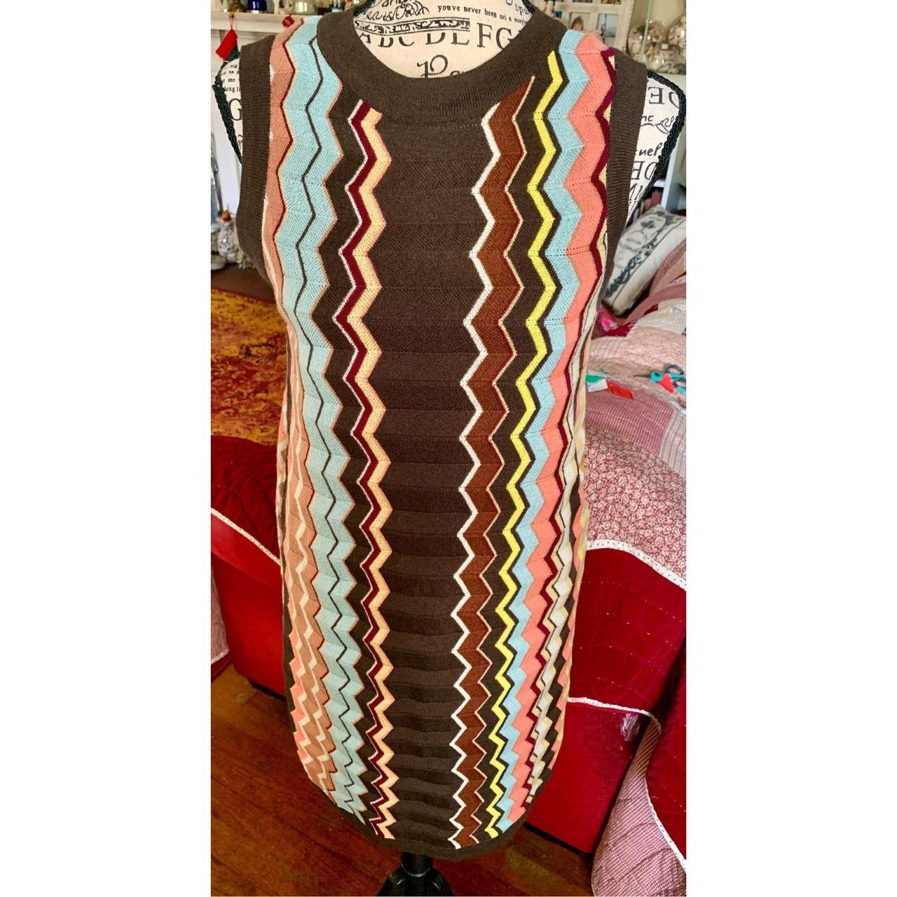 Missoni Chevron Sweater Dress Missoni For Target Colore Brown