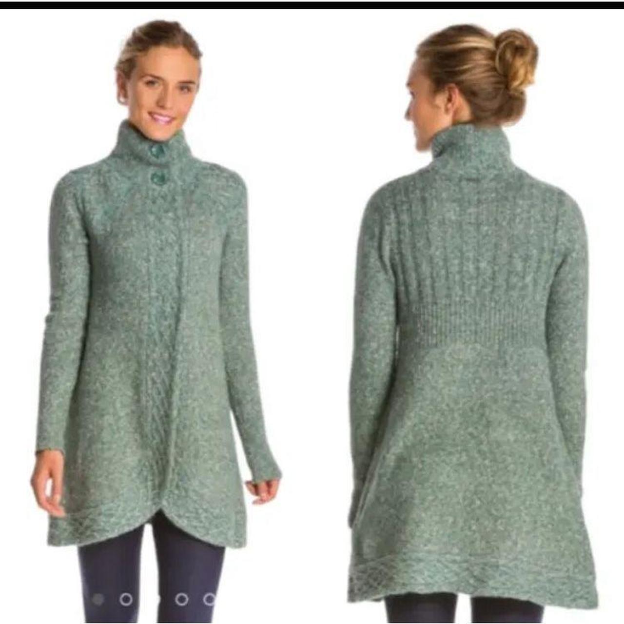 Prana angelica 2024 duster sweater