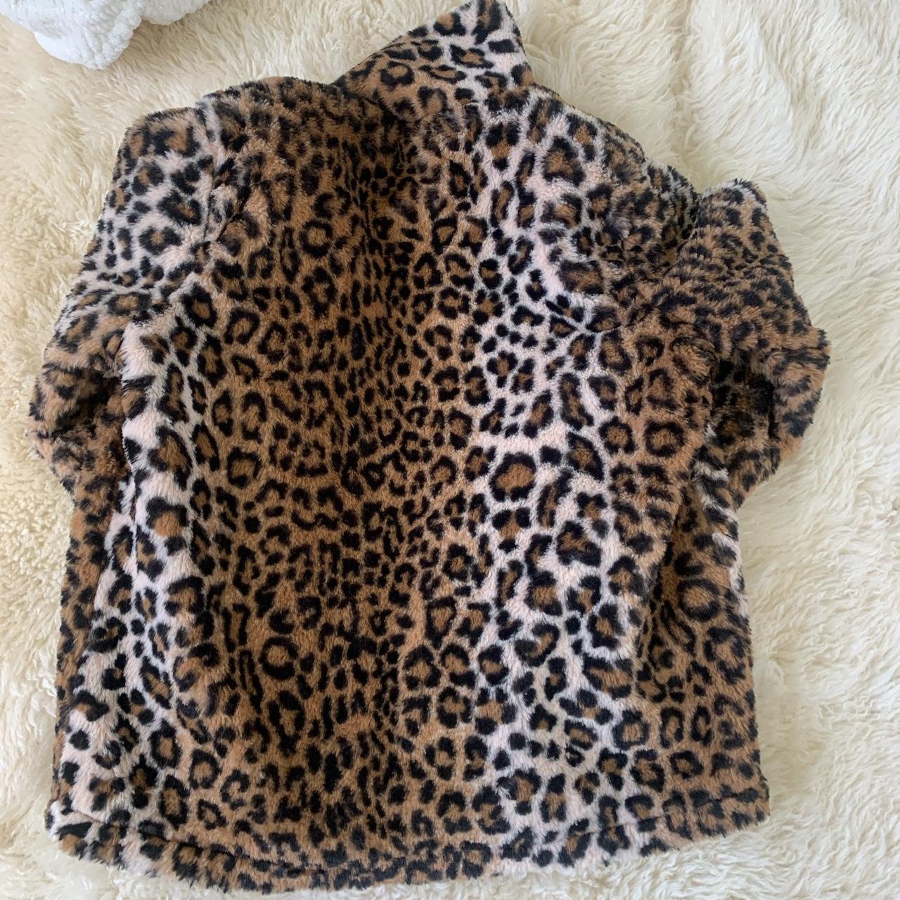 super cool cheeta jacket. lightly worn. this is so... - Depop