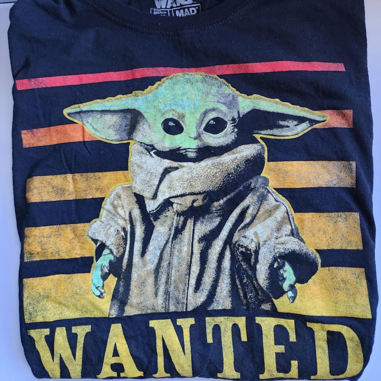 Wanted baby 2024 yoda shirt