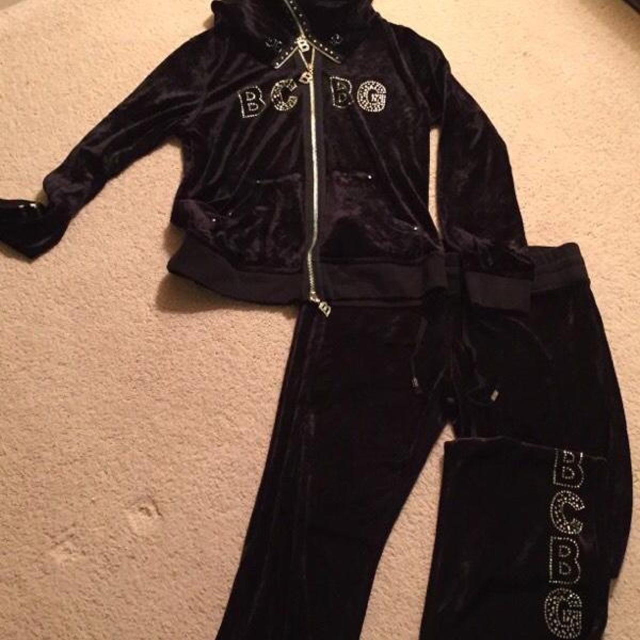 Bcbg hot sale velour sweatsuit