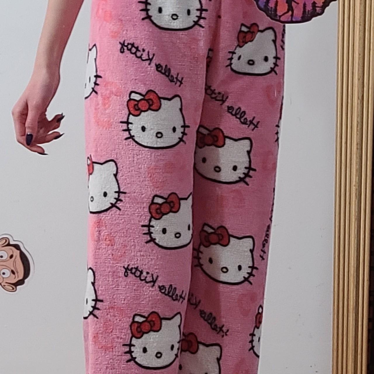 hello kitty pj pants ♡ • size xxs • too small... - Depop