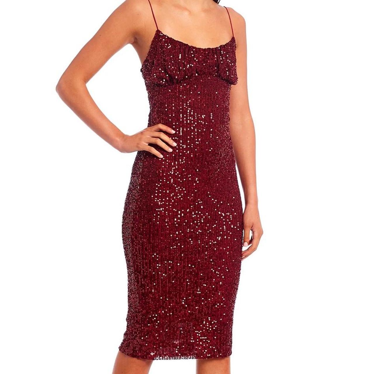 Allison sequin sheath outlet dress