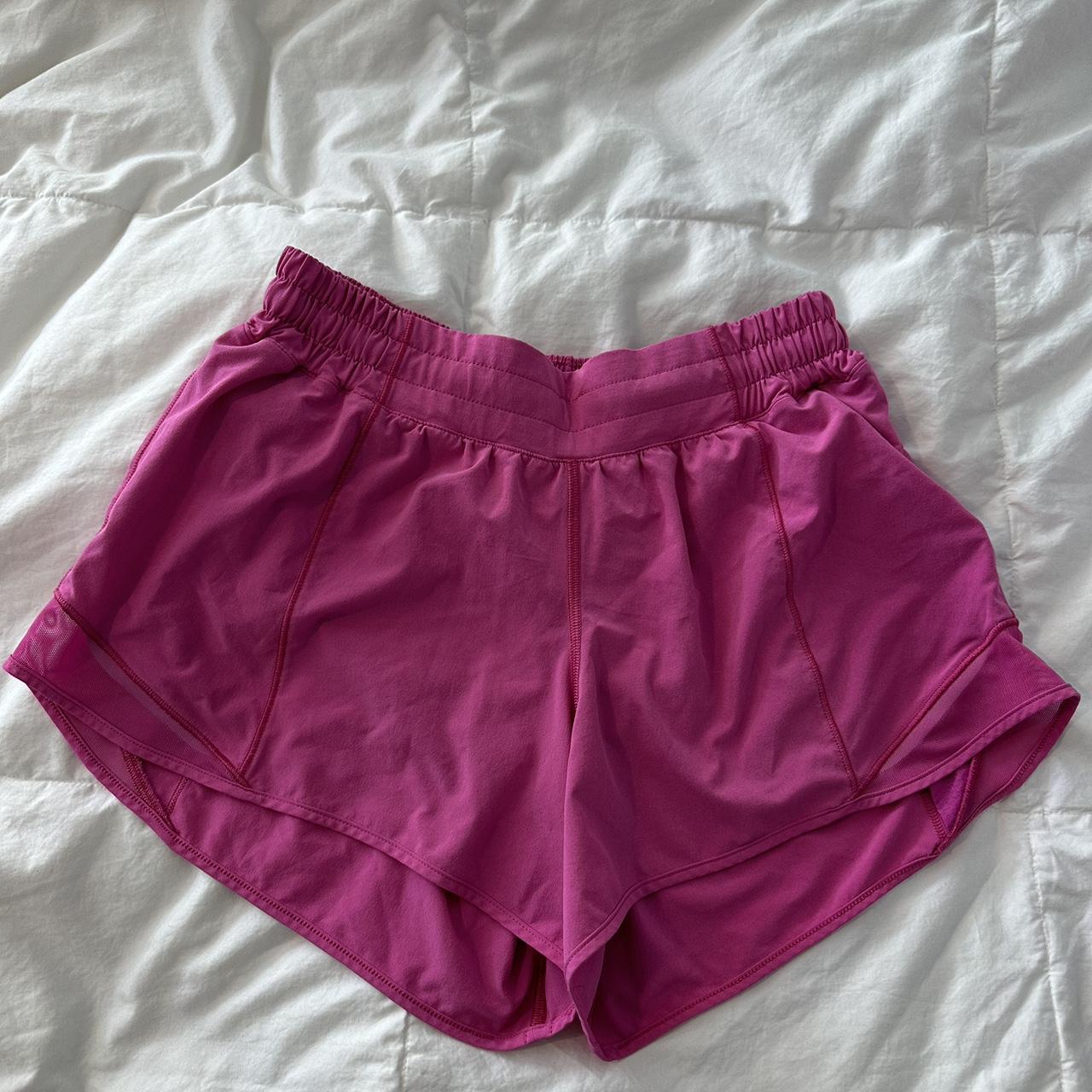 sonic pink hotty hots size 8 low rise 4 inch tag has... - Depop