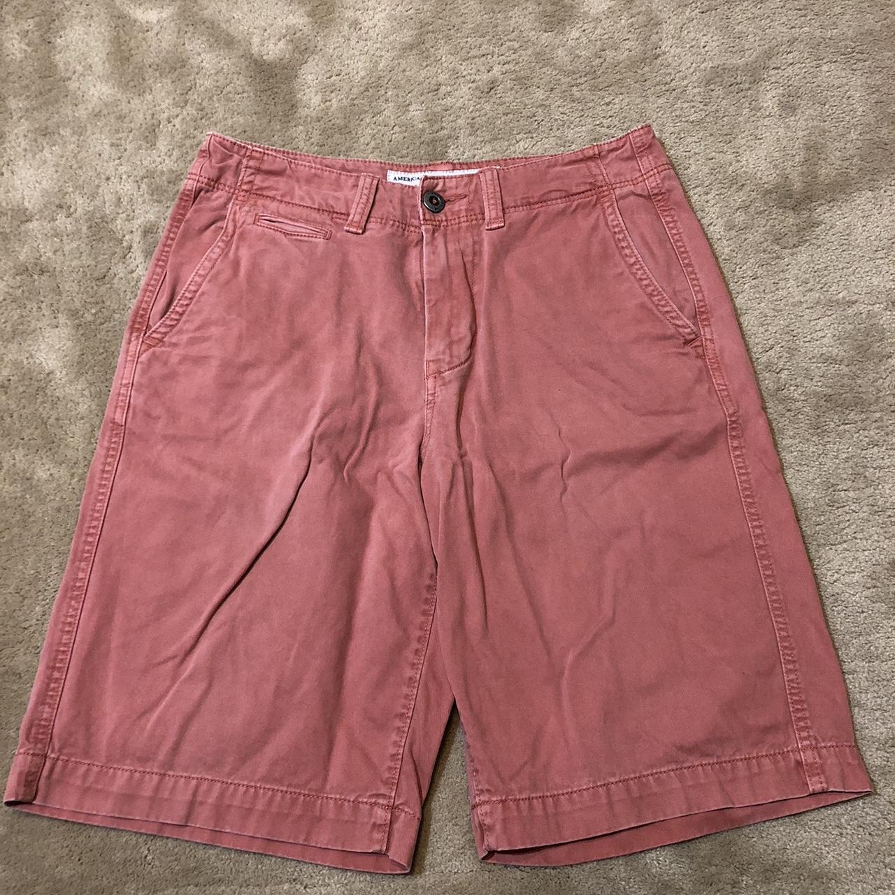 American Eagle Outfitters Men's Pink Shorts Depop
