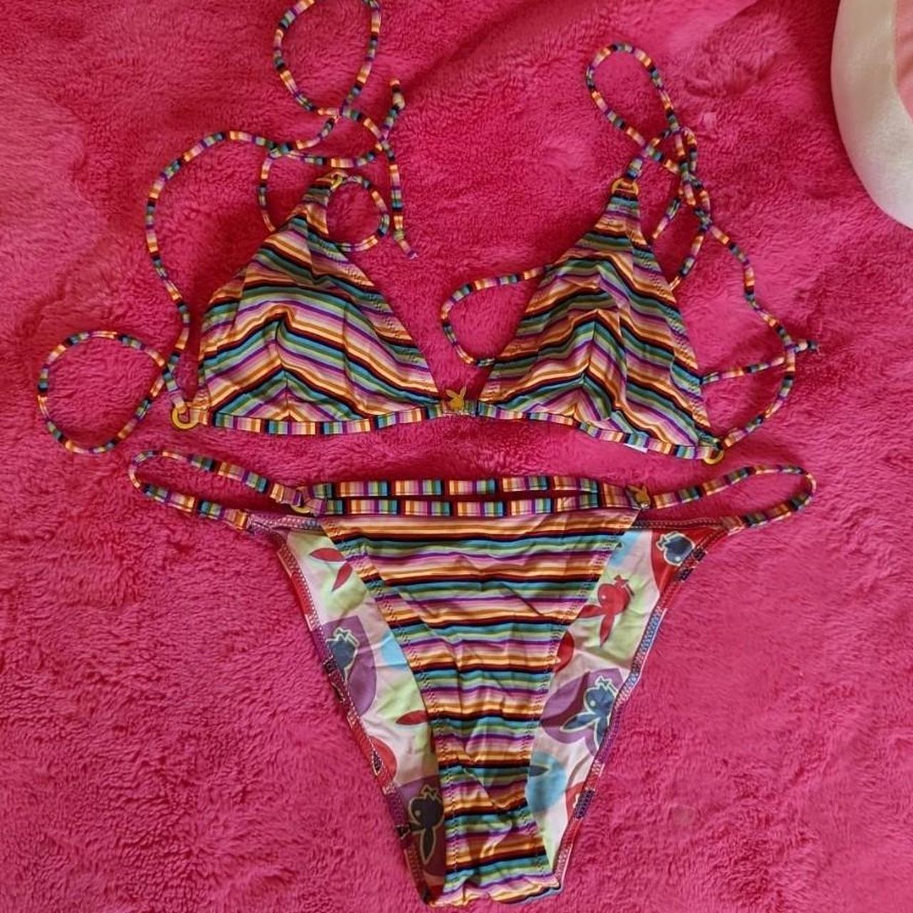 REPOP- VINTAGE PLAYBOY BIKINI! 🐰 Vintage Playboy... - Depop