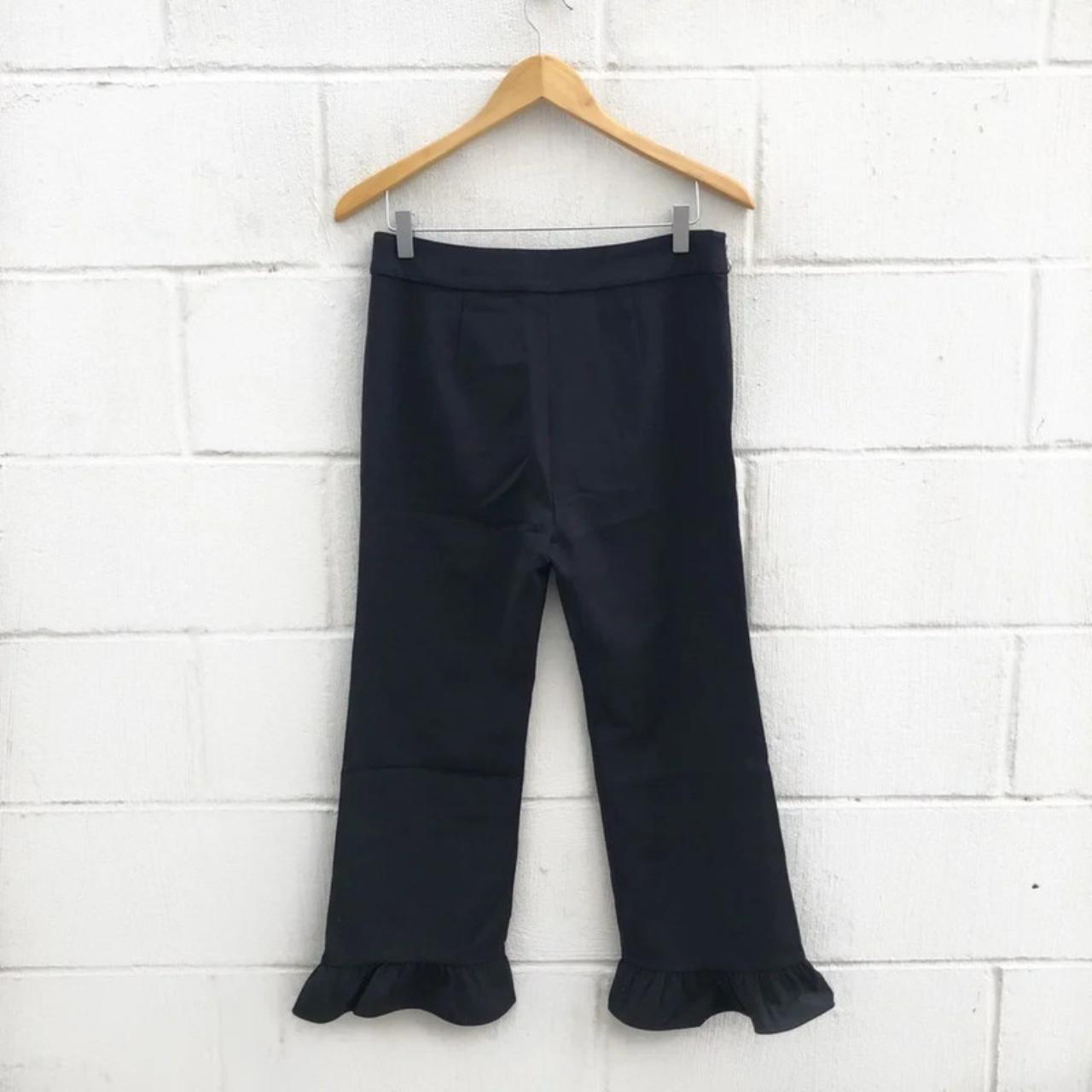 Zara frill hot sale trousers