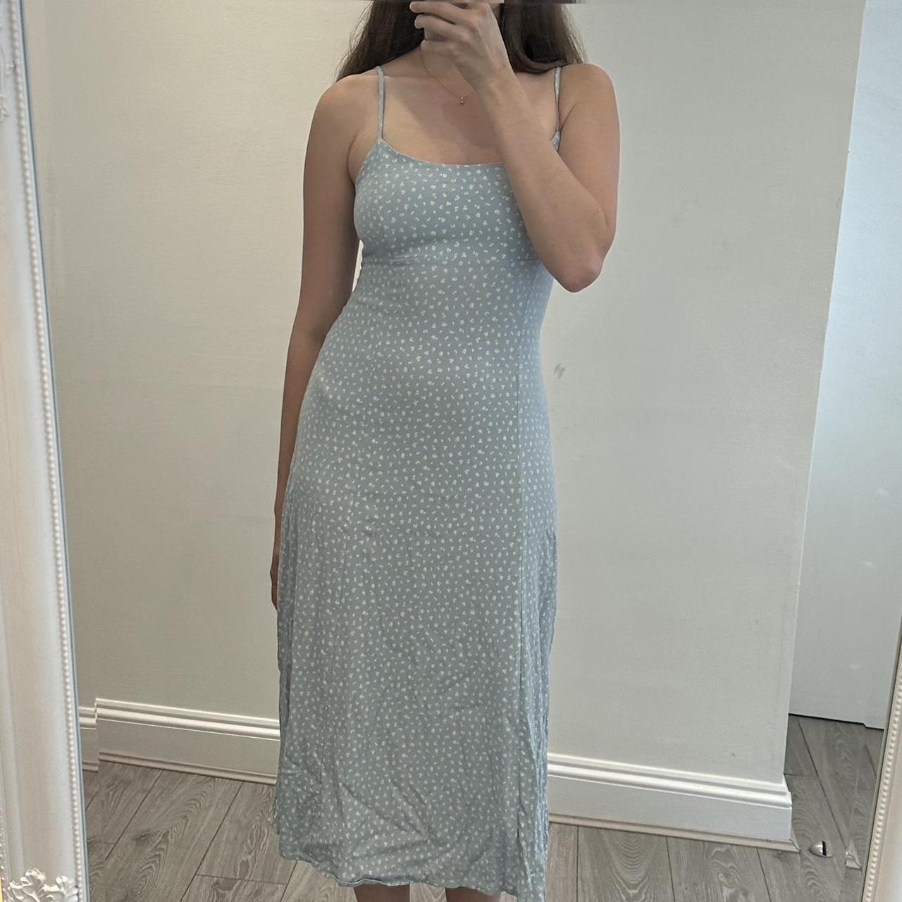 BRANDY MELVILLE blue maxi dress! Super cute maxi... Depop