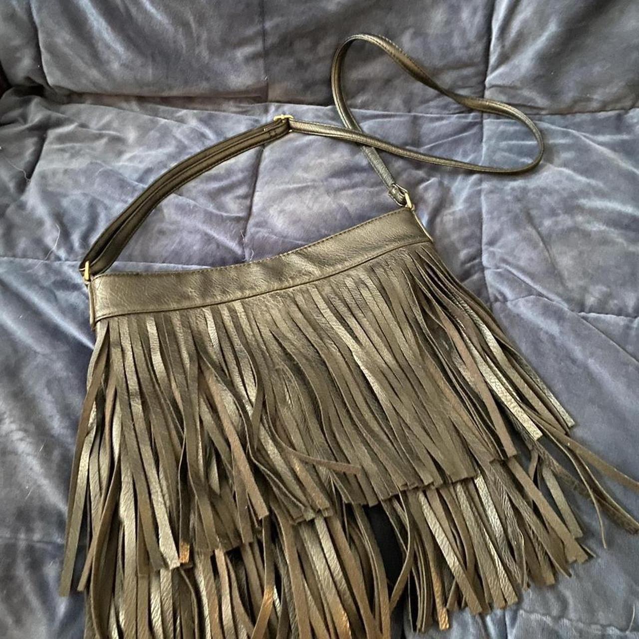 Aldo fringe purse sale