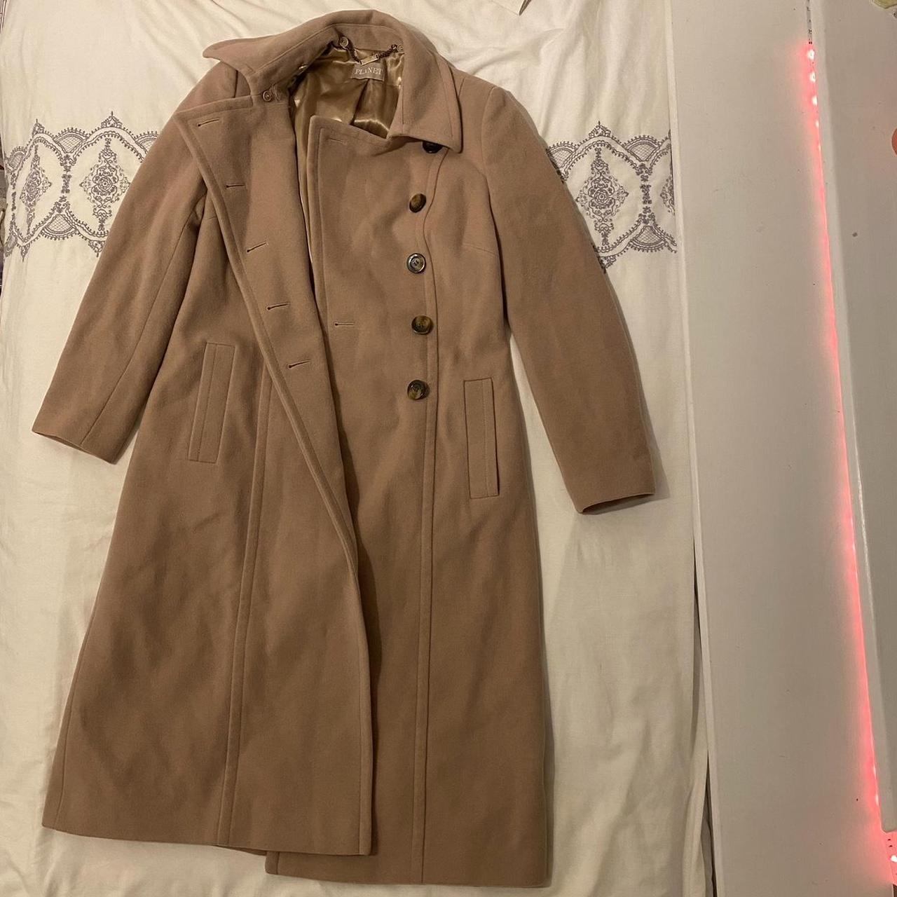 Depop Jacques Vert Long Coat Fur Coat Pierre Cardin Exclusive