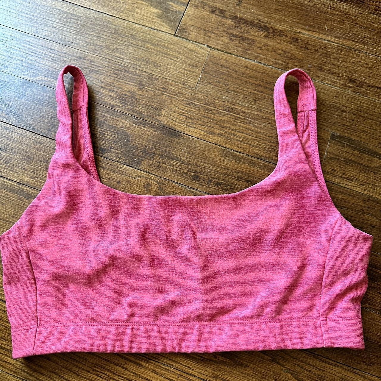 Pink Outdoor Voices Double Time Bra. Size M. Depop