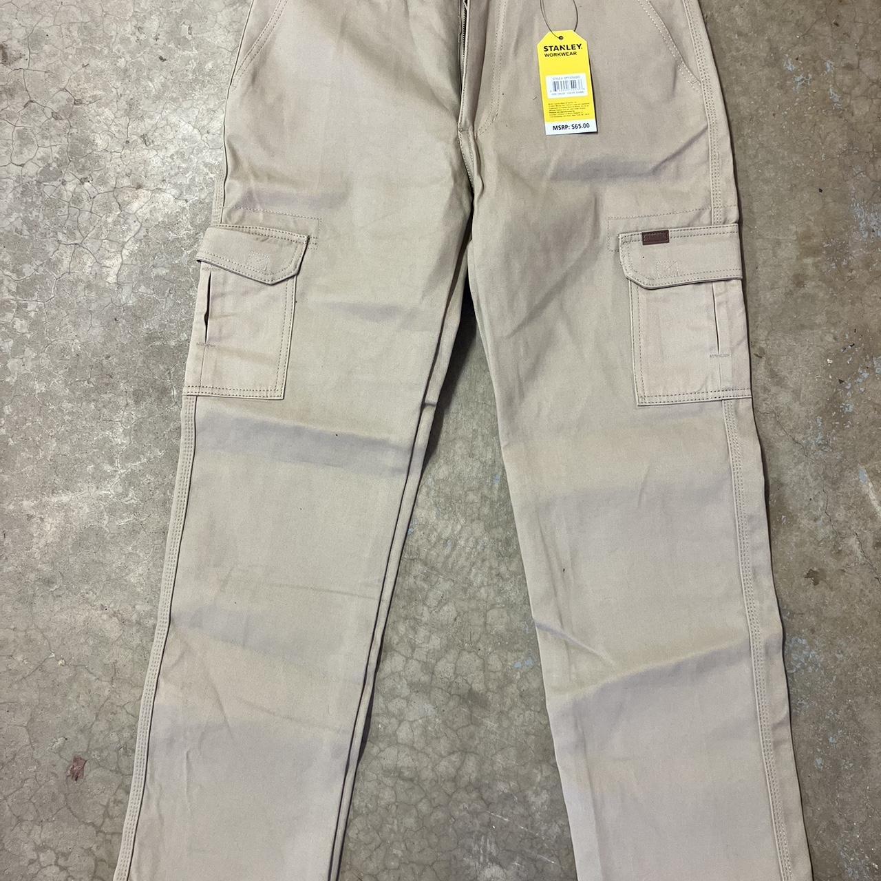 Flannel lined on sale cargo work pants