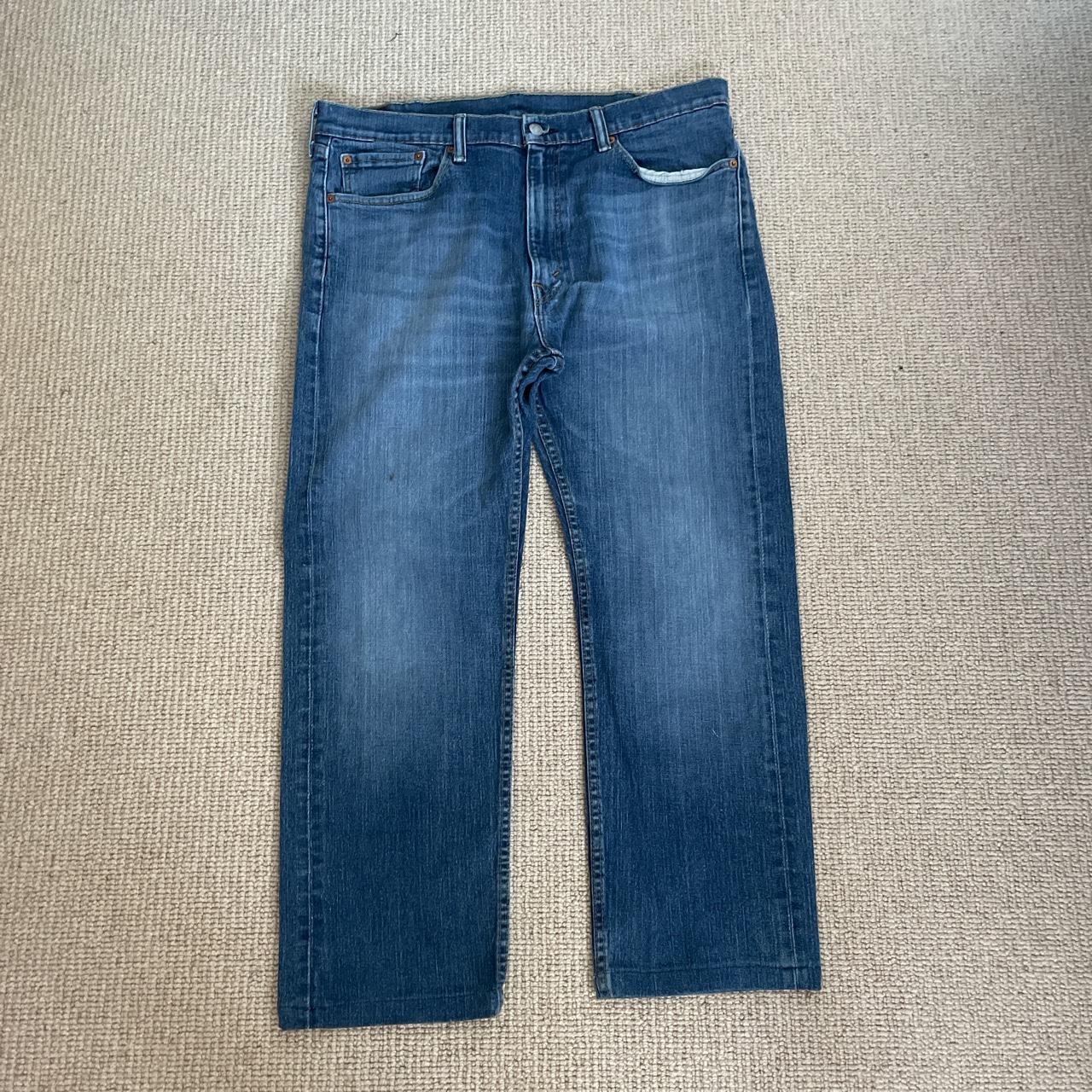Y2K Levi’s 505 straight fit Basically new besides... - Depop