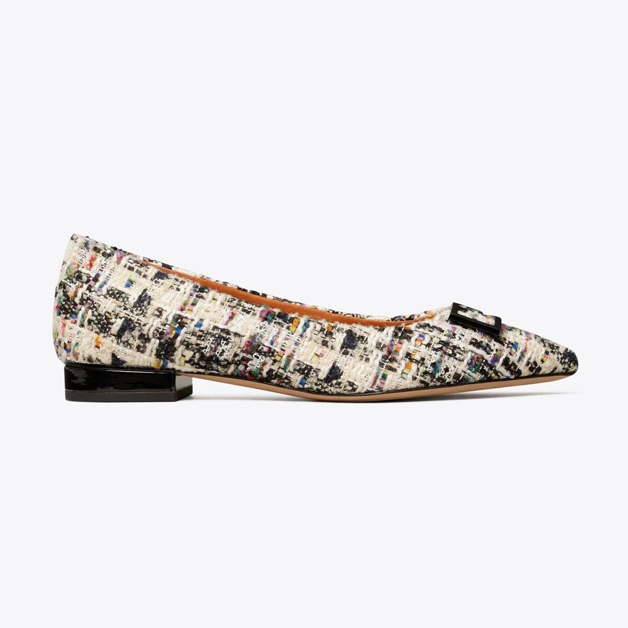 Tory Burch Womens Gigi Pointed-Toe Flats