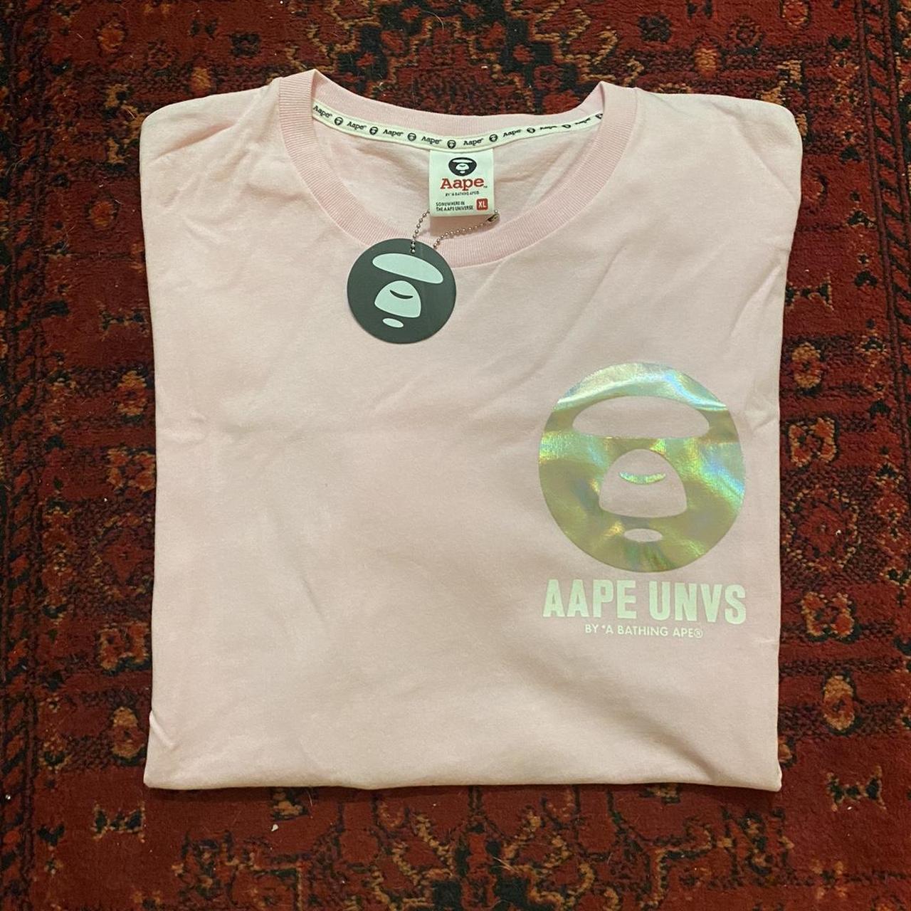 Bape holographic tee hotsell