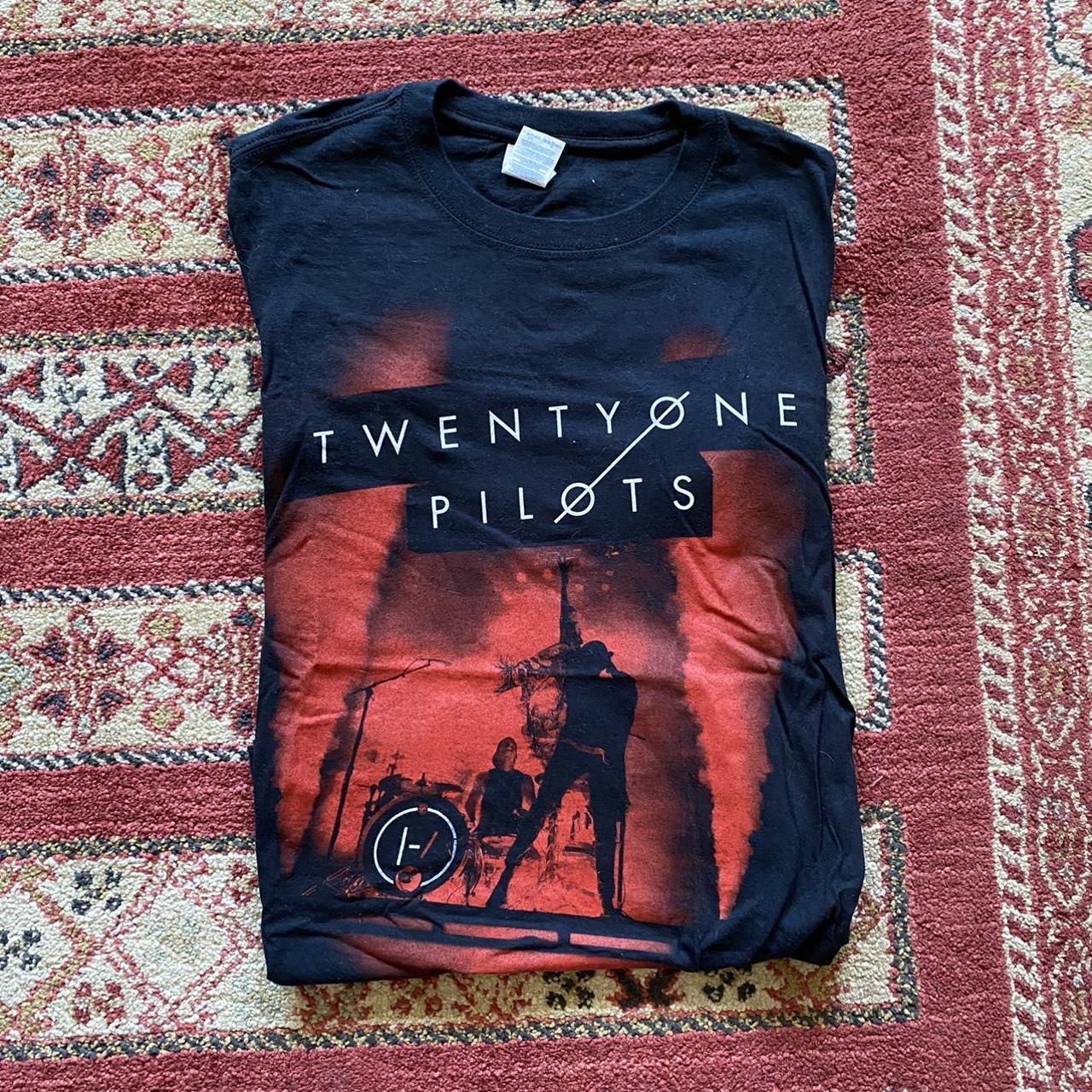 Twenty One Pilots Band Merch Shirt Size S Printed Depop   P0 