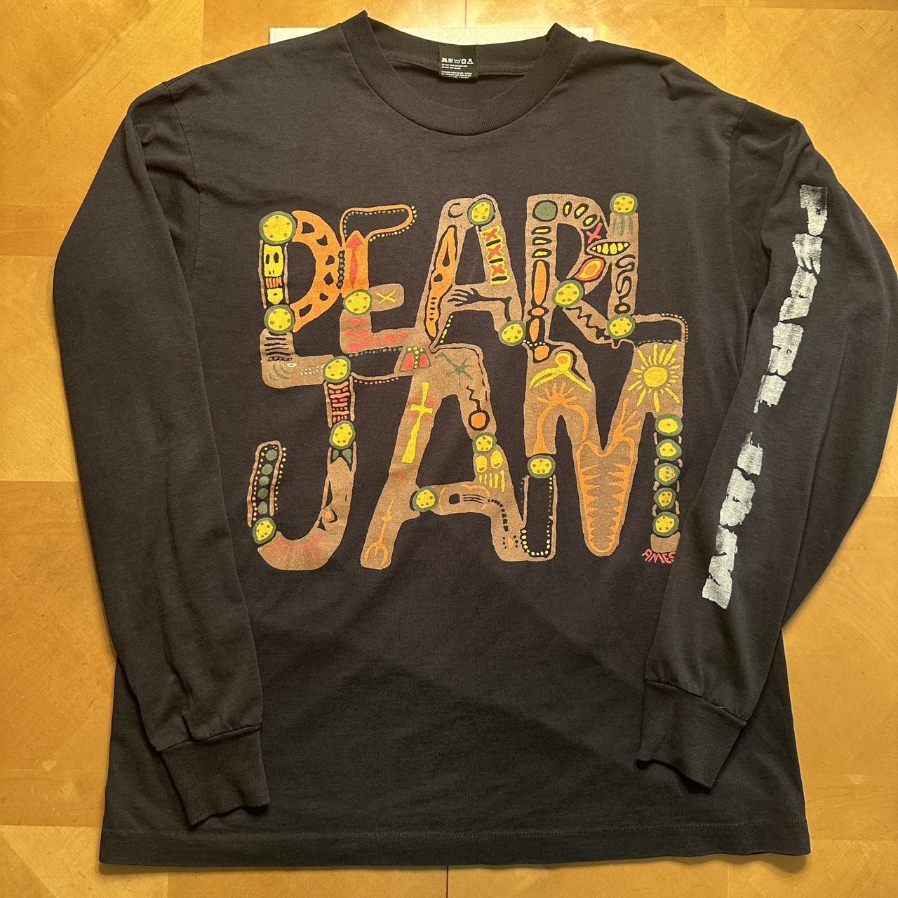 Shirt vintage-pearl-jam - Depop