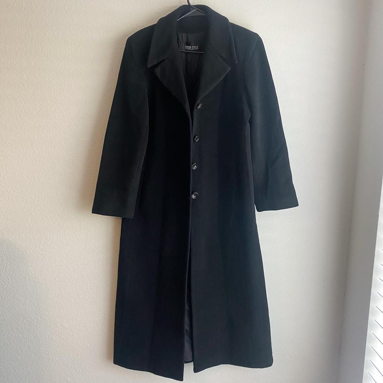 Made in Japan vintage wool coat in excellent... - Depop