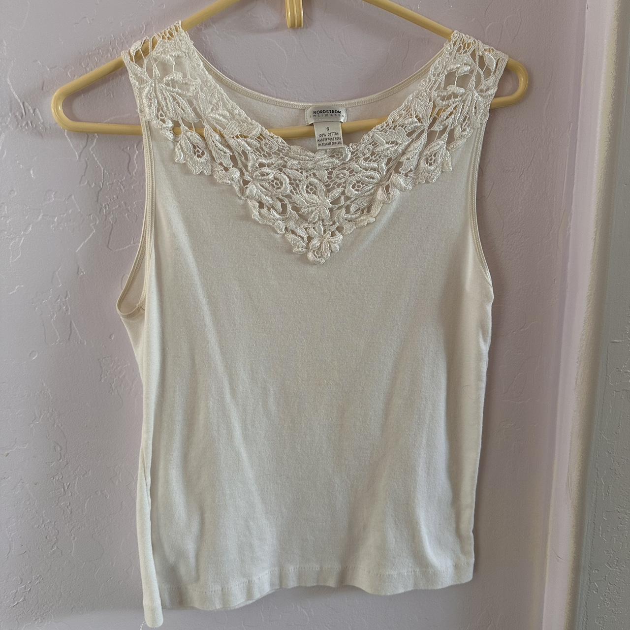 Vintage women’s Nordstrom intimates top size S. 100... Depop