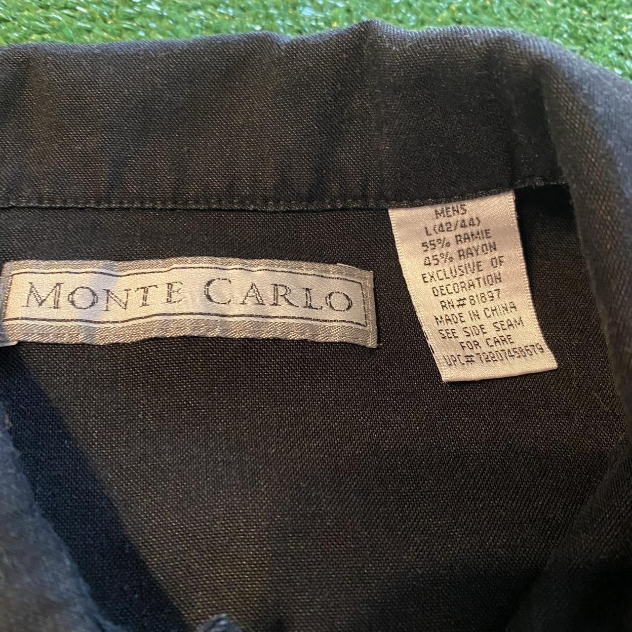 Men's Button Down Monte Carlo Polo... - Depop