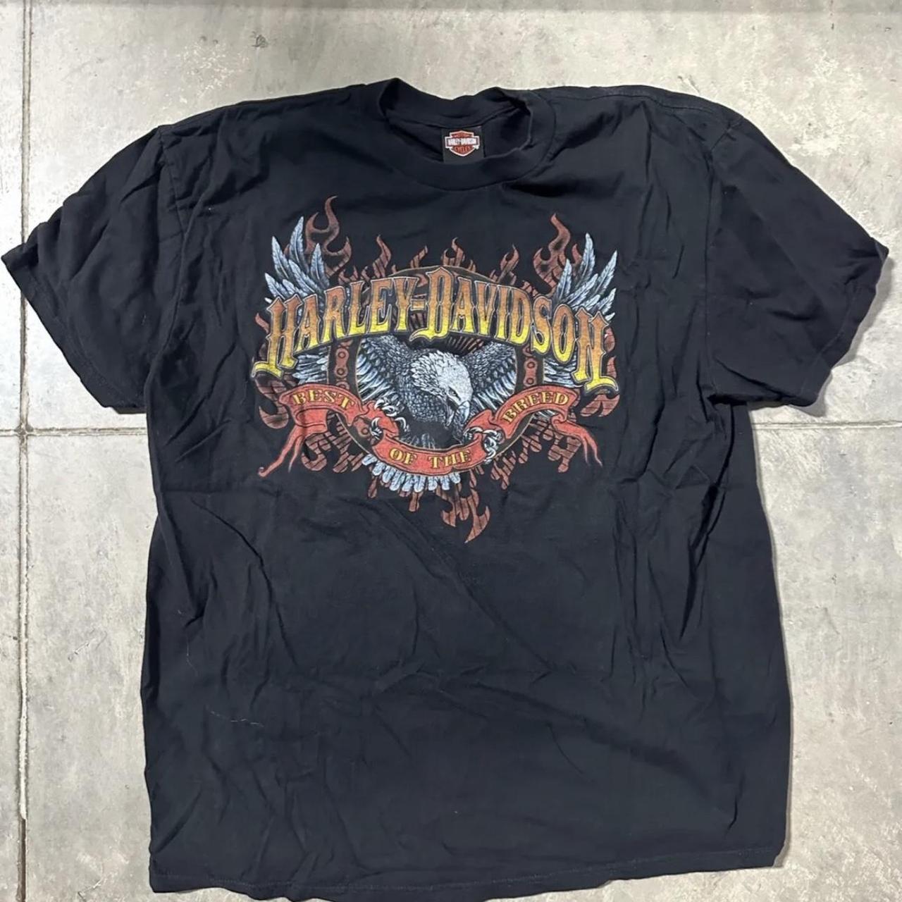 HarleyDavidson TShirt Oak Lawn IL Full Length... Depop