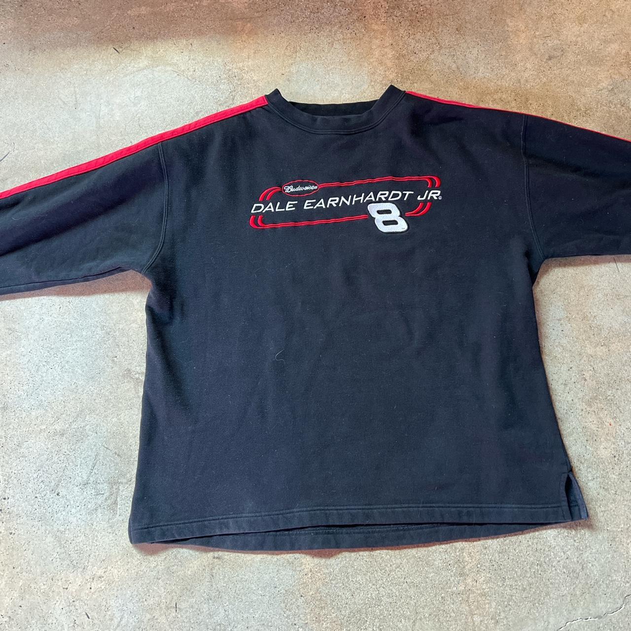 NASCAR Dale Earnhardt Jr crewneck Black with red n Depop