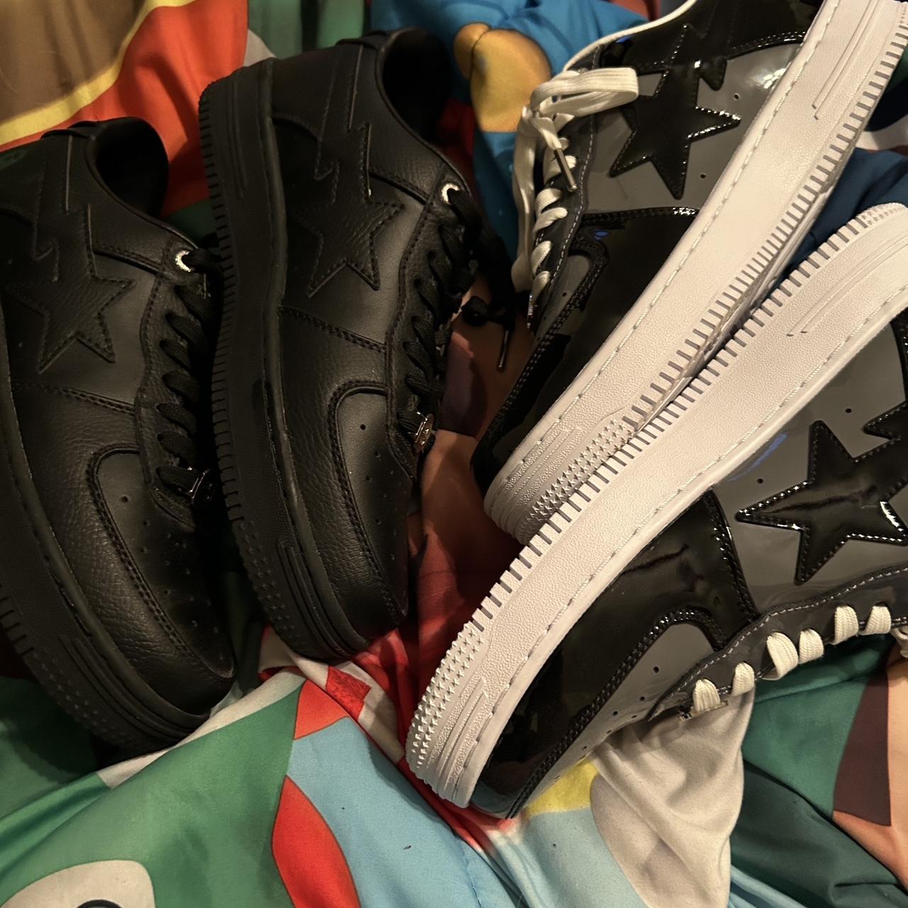 bape shoes these aren’t posted but lmk how much yall... Depop