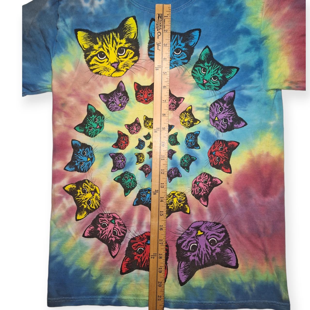 Catopia tie hotsell dye cat shirt