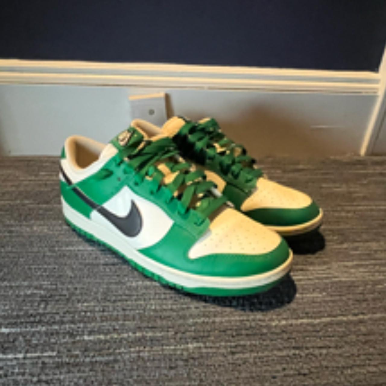 Nike Dunk Low SE Lottery Pack Malachite Green PALE | Depop