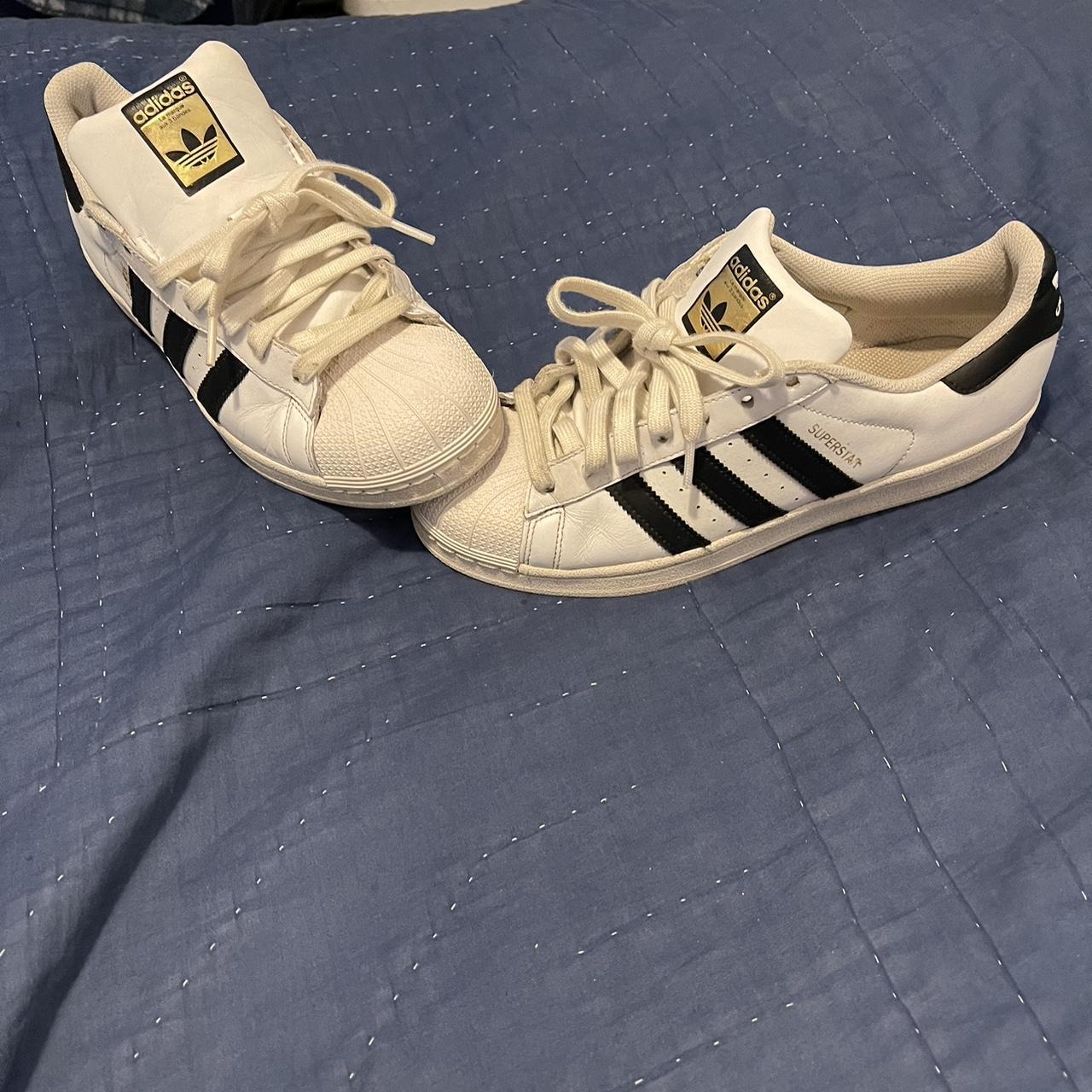 Adidas all stars size 9. Worn for a few months.... - Depop