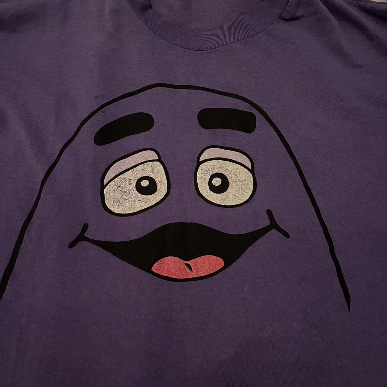 Vintage 90s McDonald’s Grimace All Over Print XL Rap...