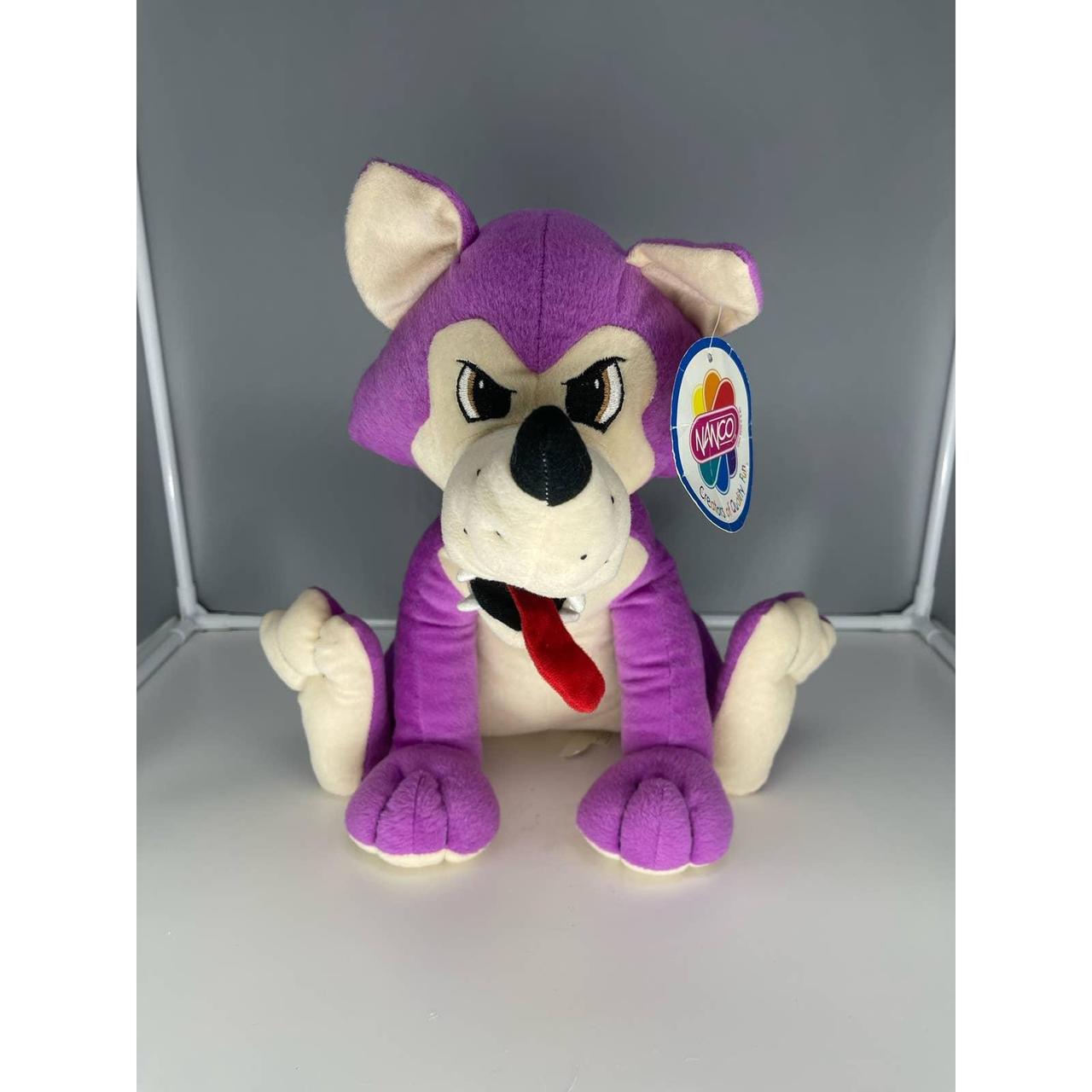 Purple cheap wolf plush