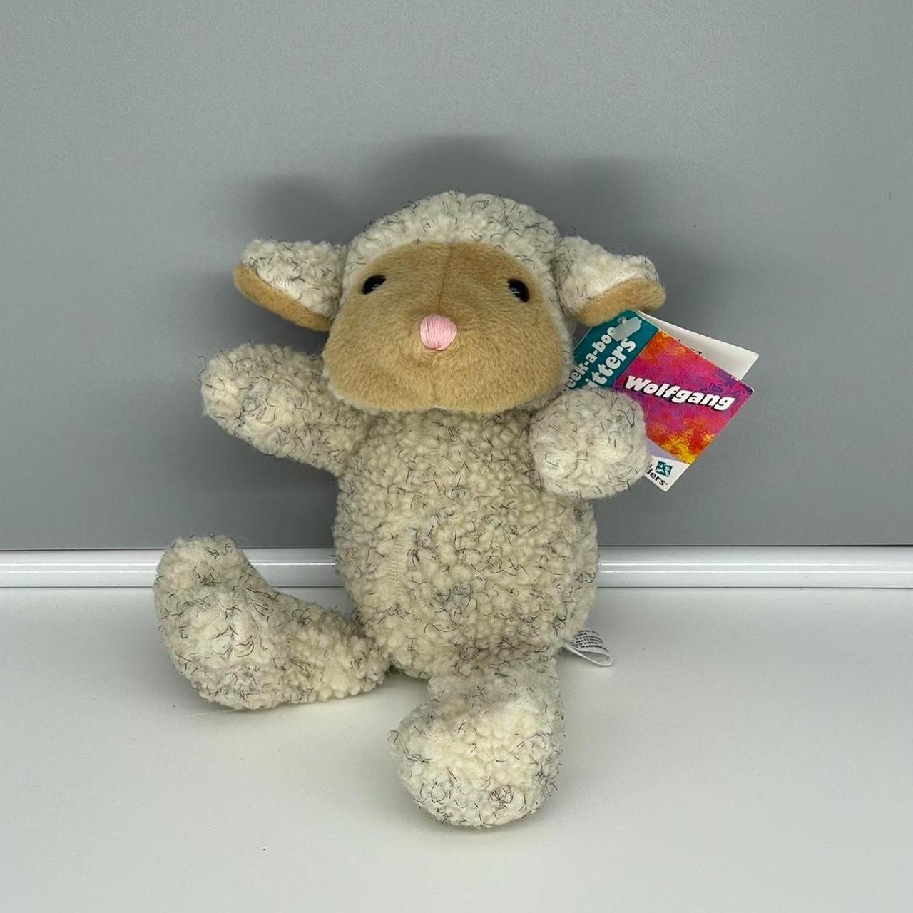 Toy Baby Gund Fluffles Vintage 1998 Peek-A-Boo Critters, Wolfgang