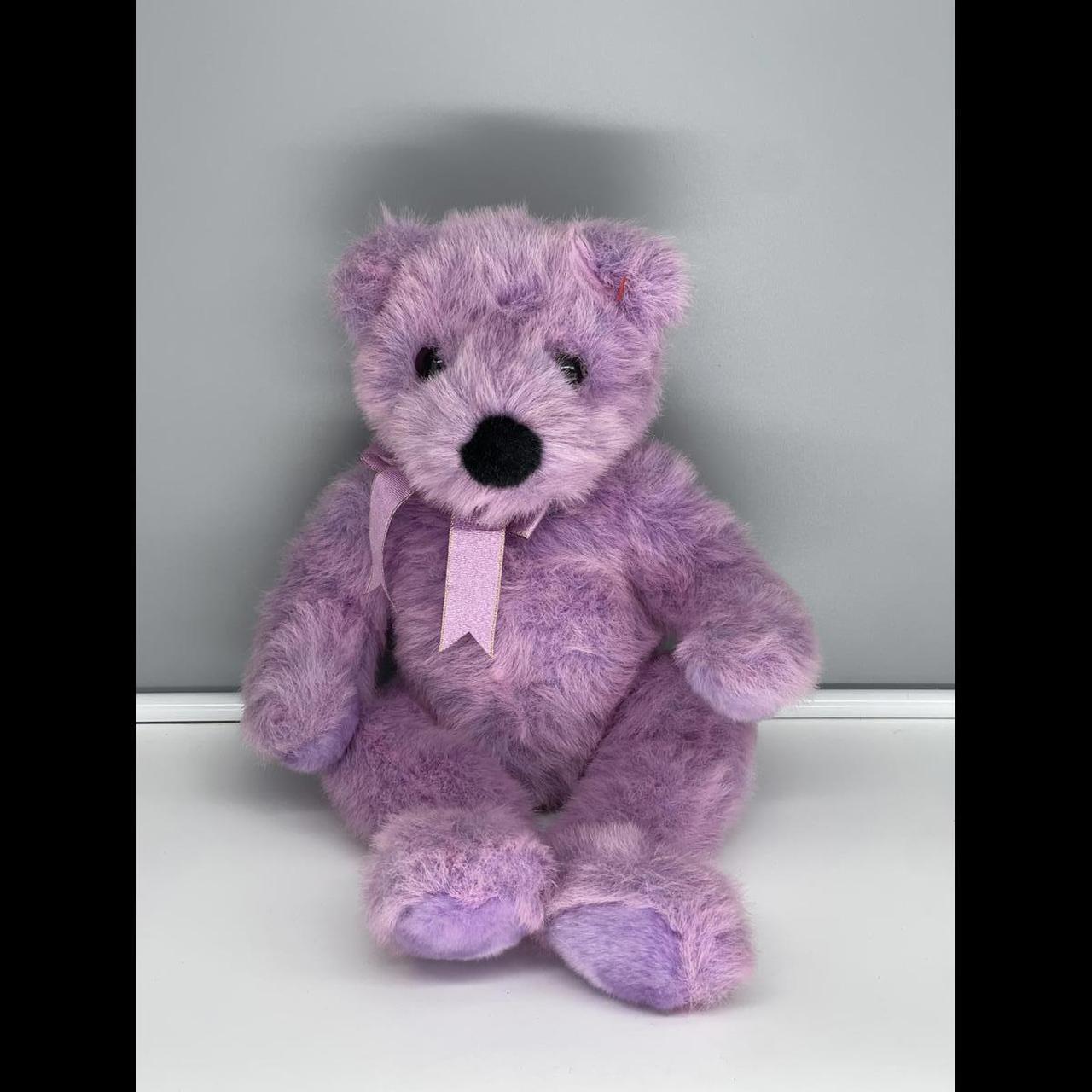 purple teddy bear ty