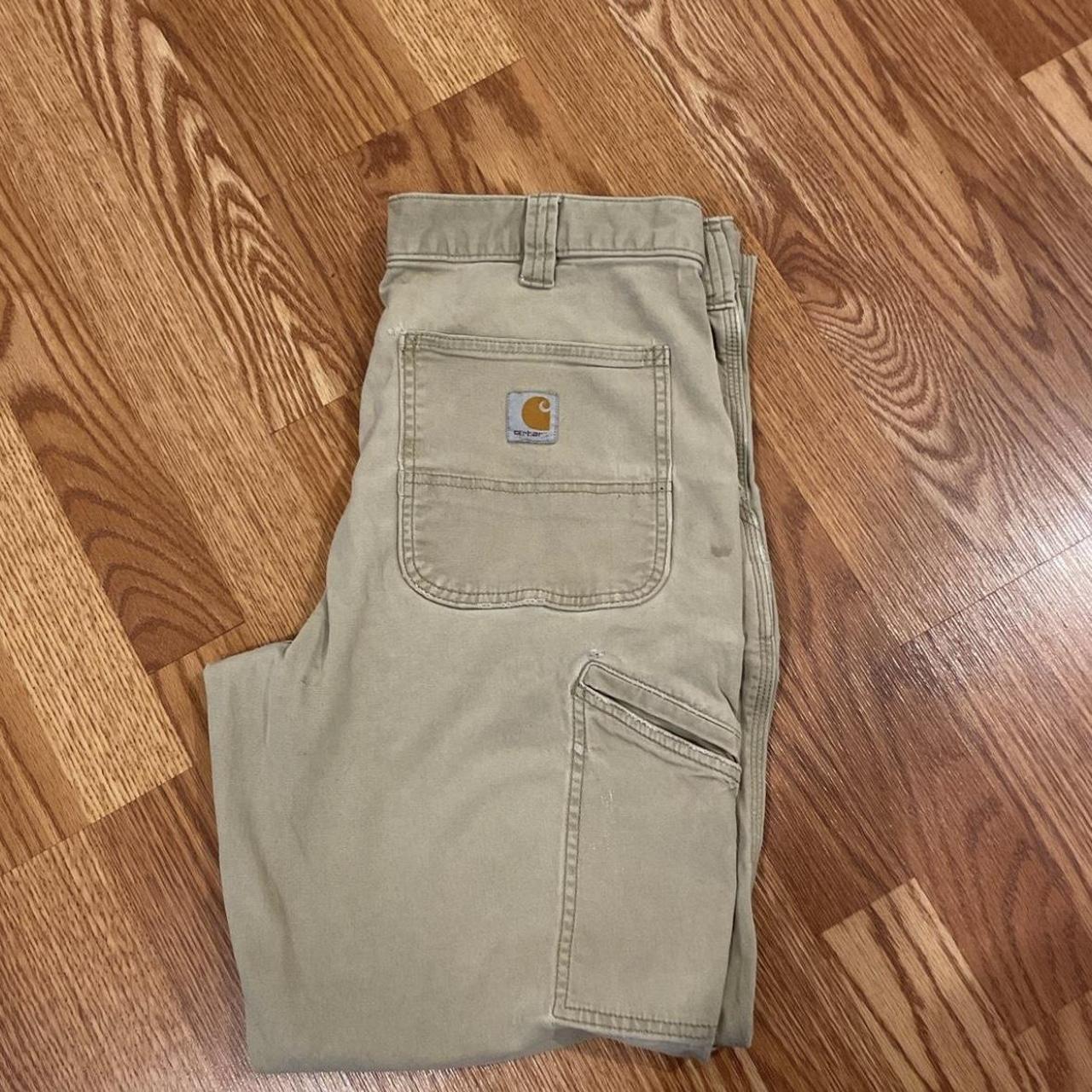 VINTAGE CARHARTT Carpenter Pants Amazing Aging And Depop   P0 