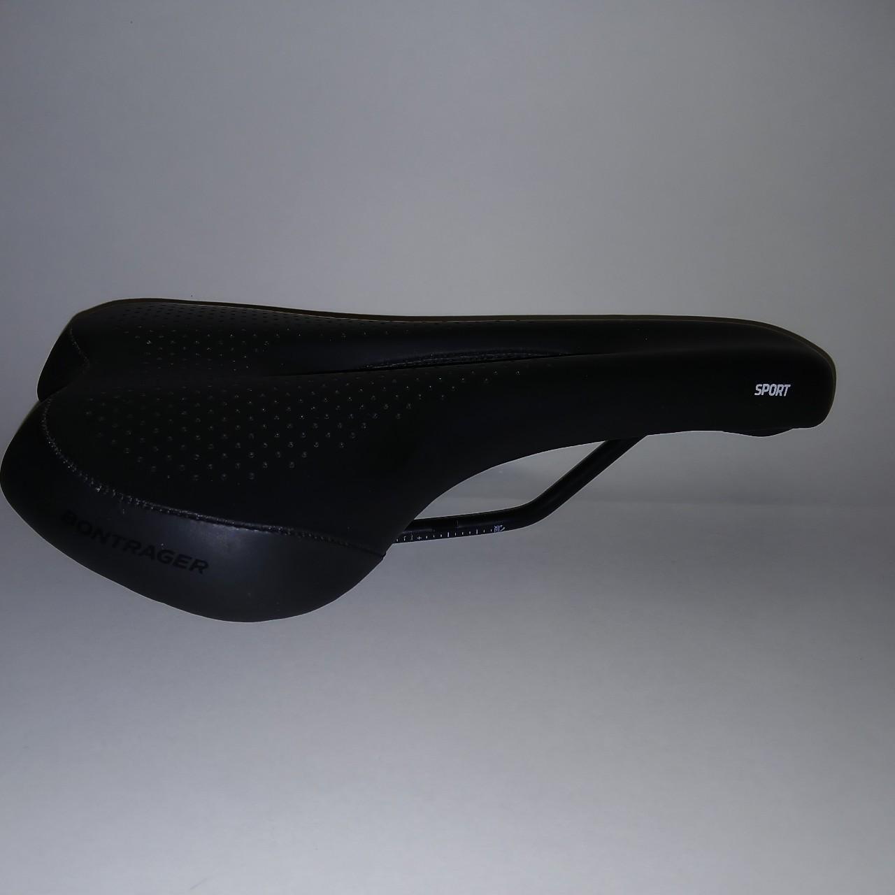 Bontrager Sport Bike Saddle Seat Black Cut Out. Depop