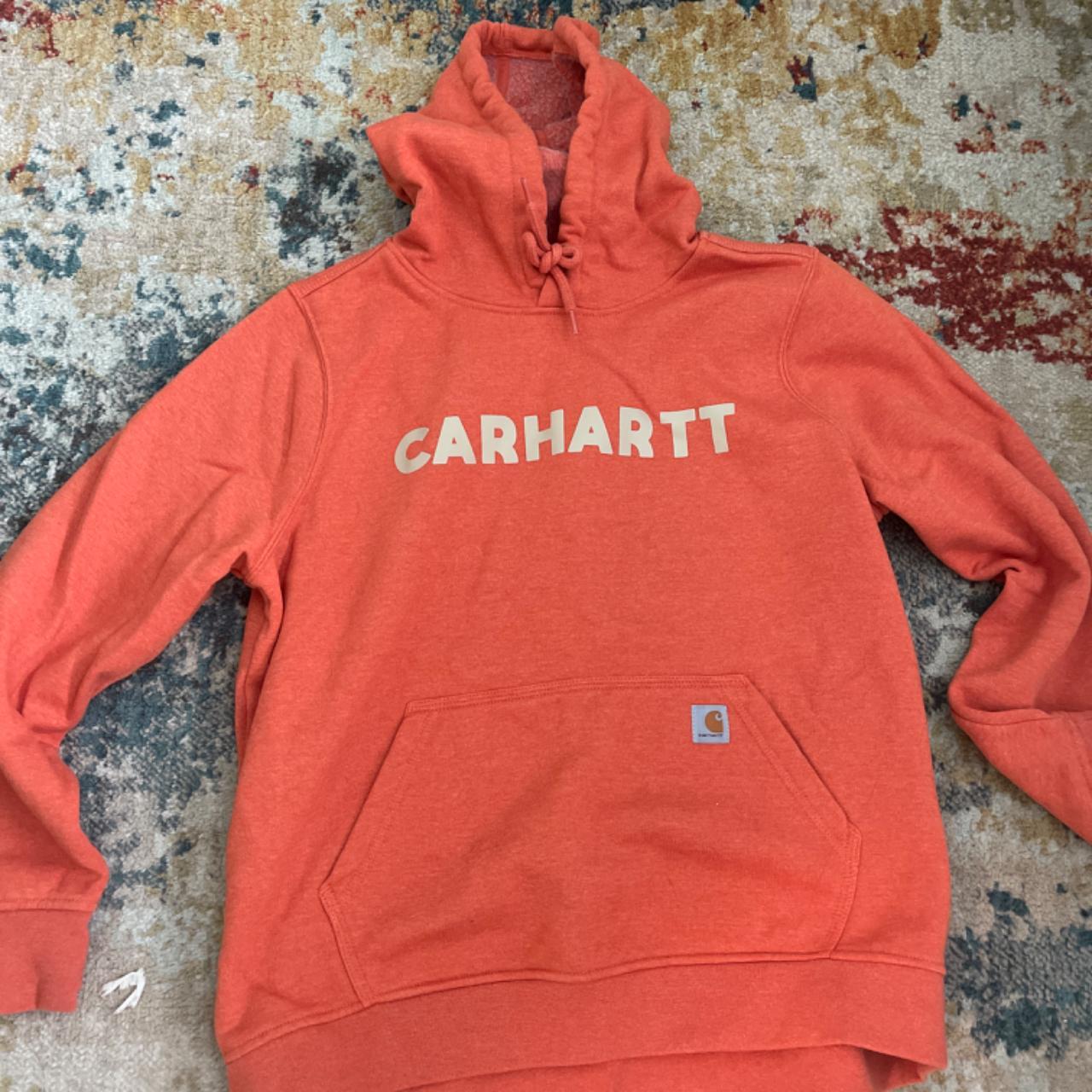 Carhartt orange online hoodie