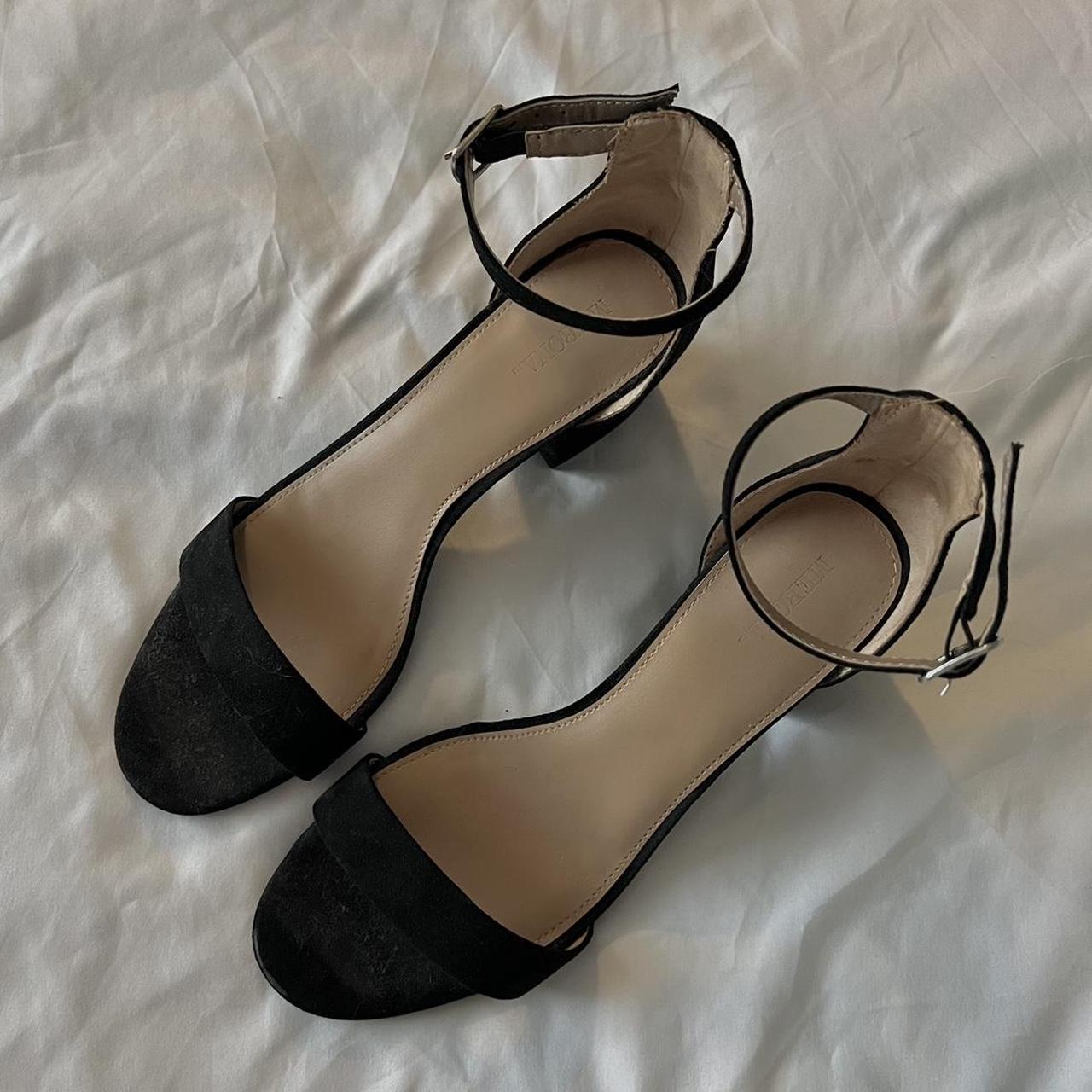 merona black heels