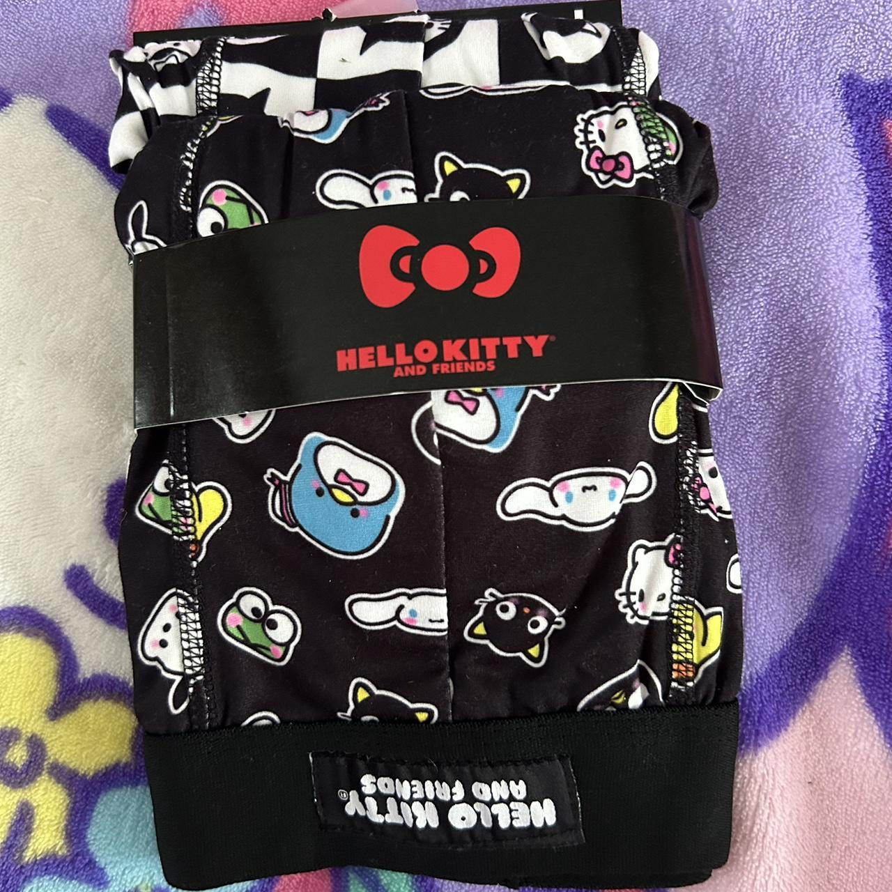 Sexy underwear made with Hello Kitty fabric and pink - Depop