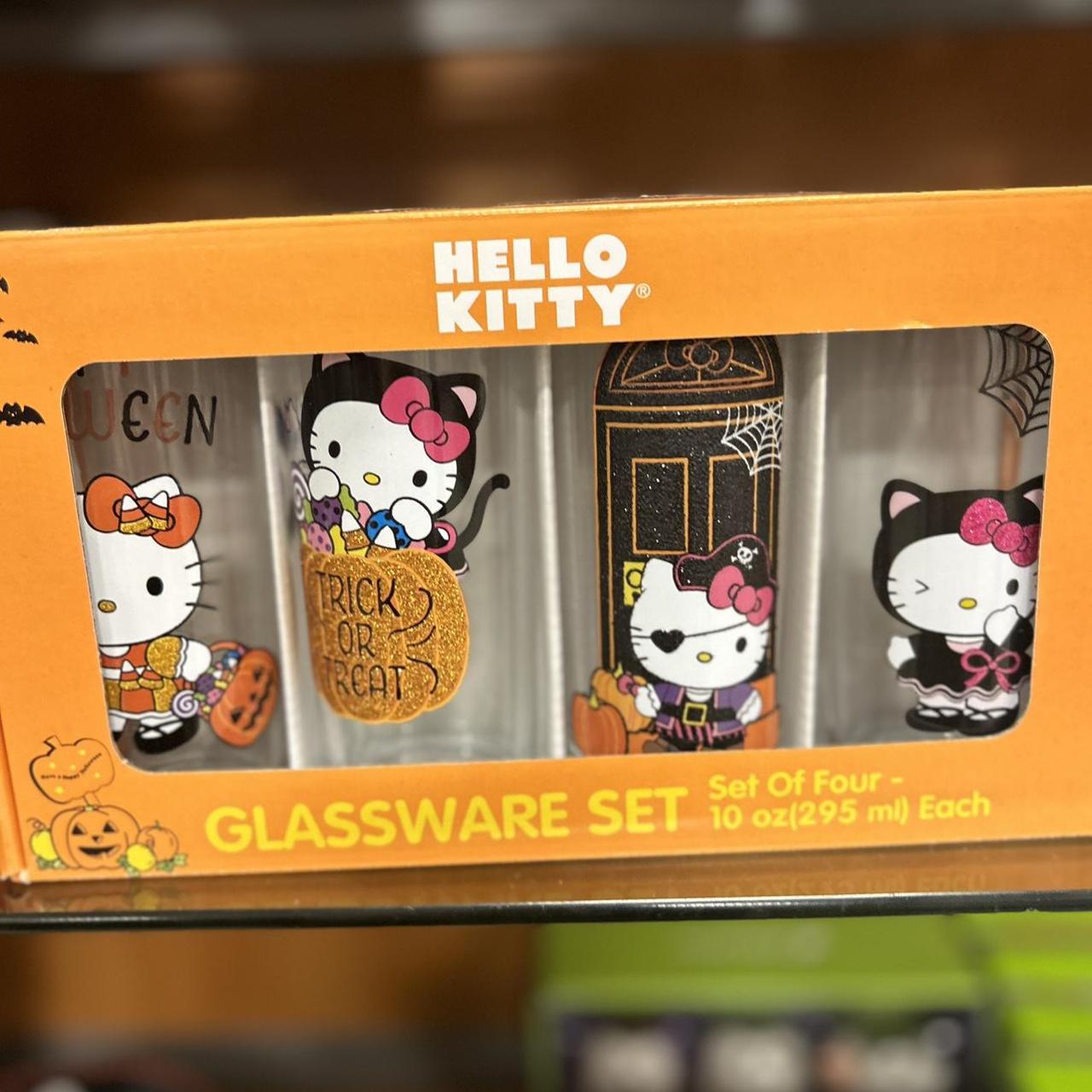 Halloween Can 4-Piece Glassware Set