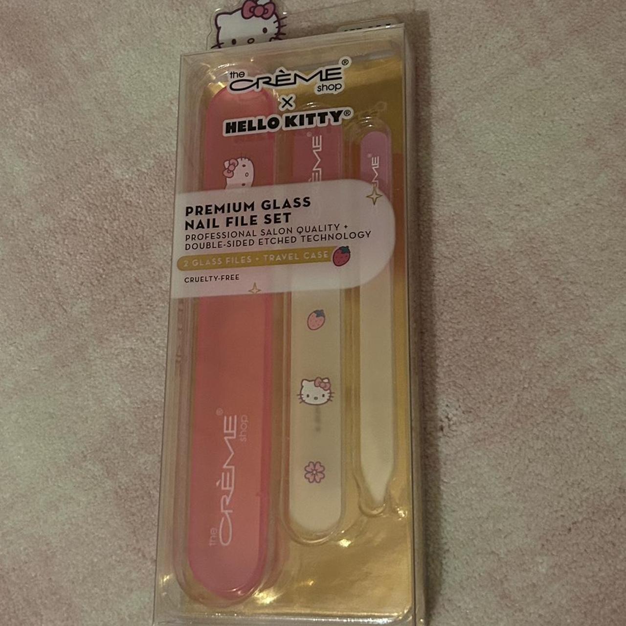 The Crme Shop x Hello Kitty Premium Glass Nail File Set (Pink)