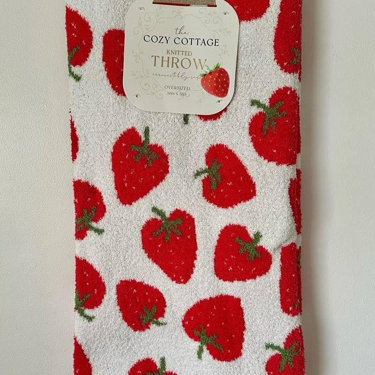 NWT high quality Strawberry Blanket