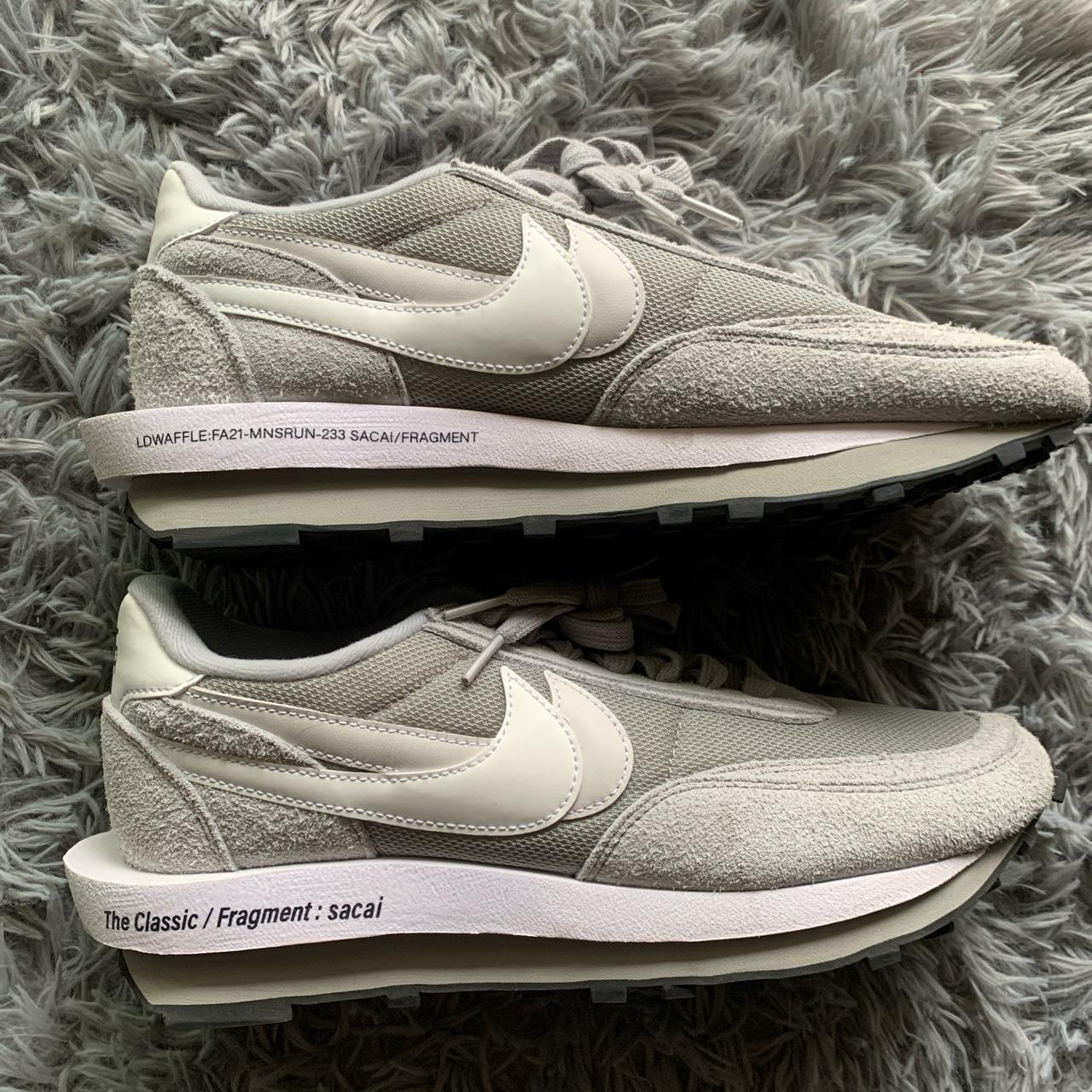 ld waffle fragment design x sacai grey