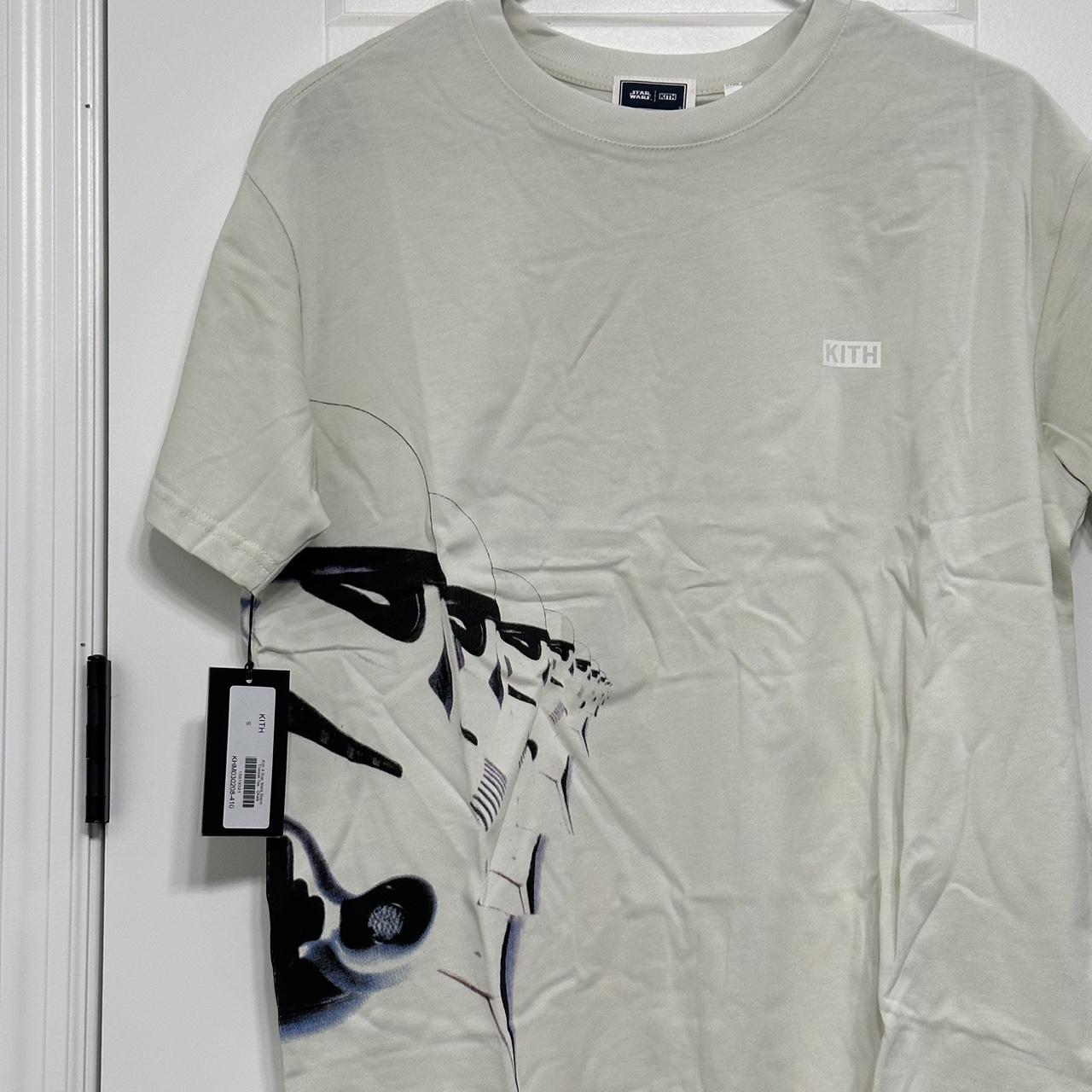 Kith x Star Wars Storm Trooper Tee, Size S and L...